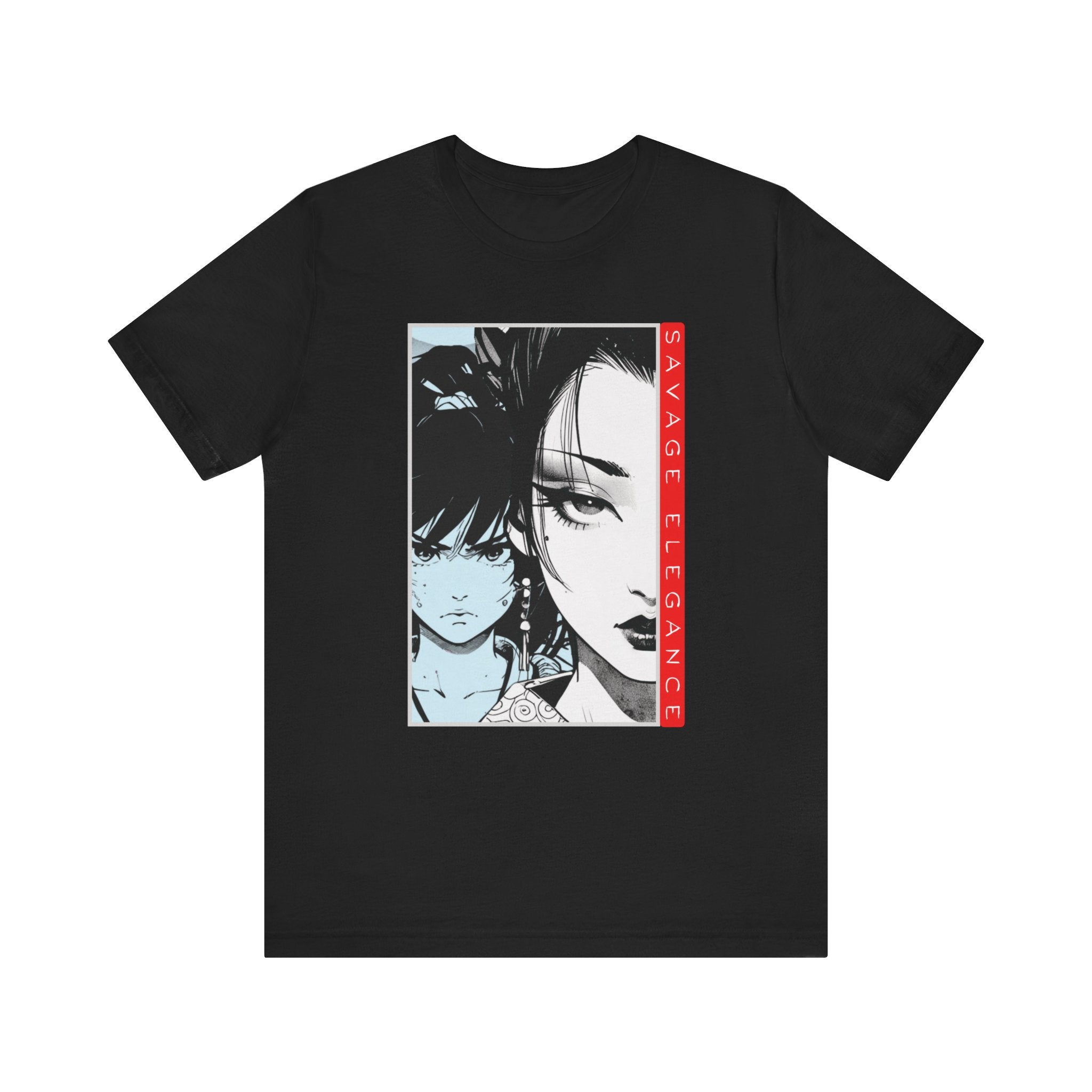 Anime Good Bad T-shirt - Savage Elegance