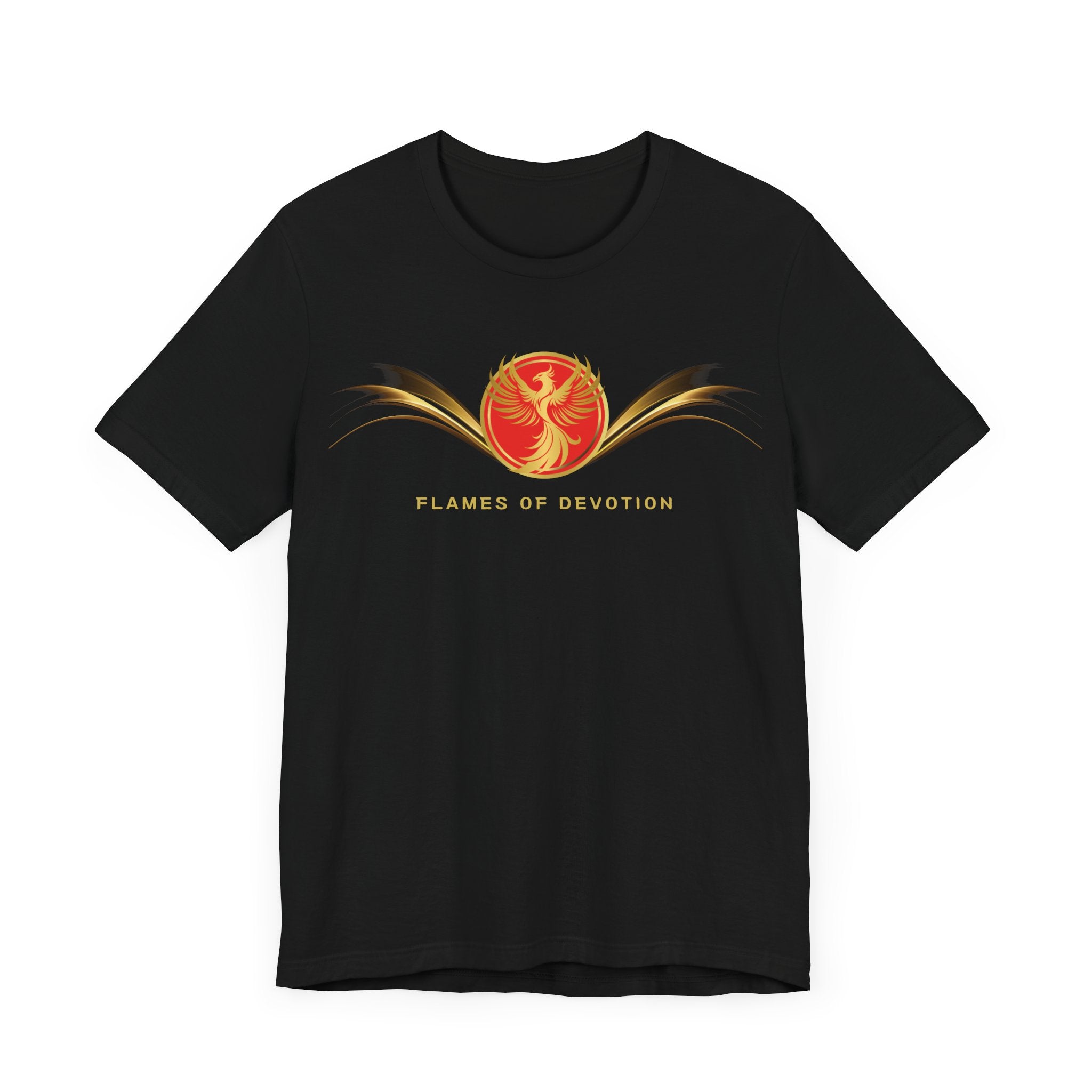 Empowering T-shirt - Zen Phoenix Collection Red Devotion
