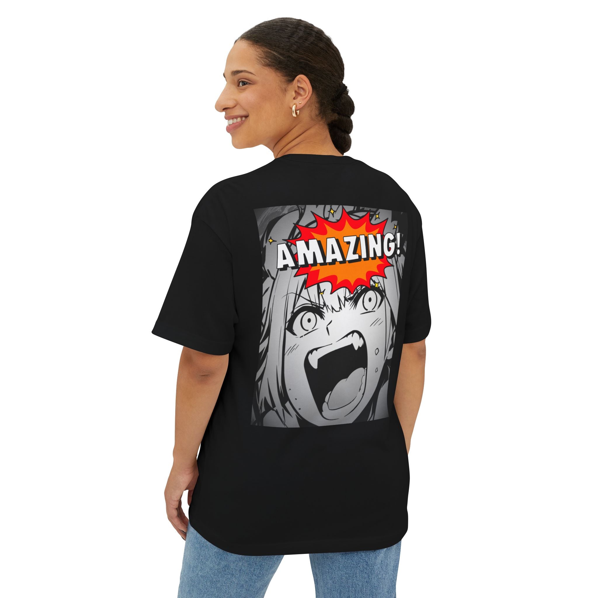 Anime Blurb Casual Streetwear T-shirt - Amazing