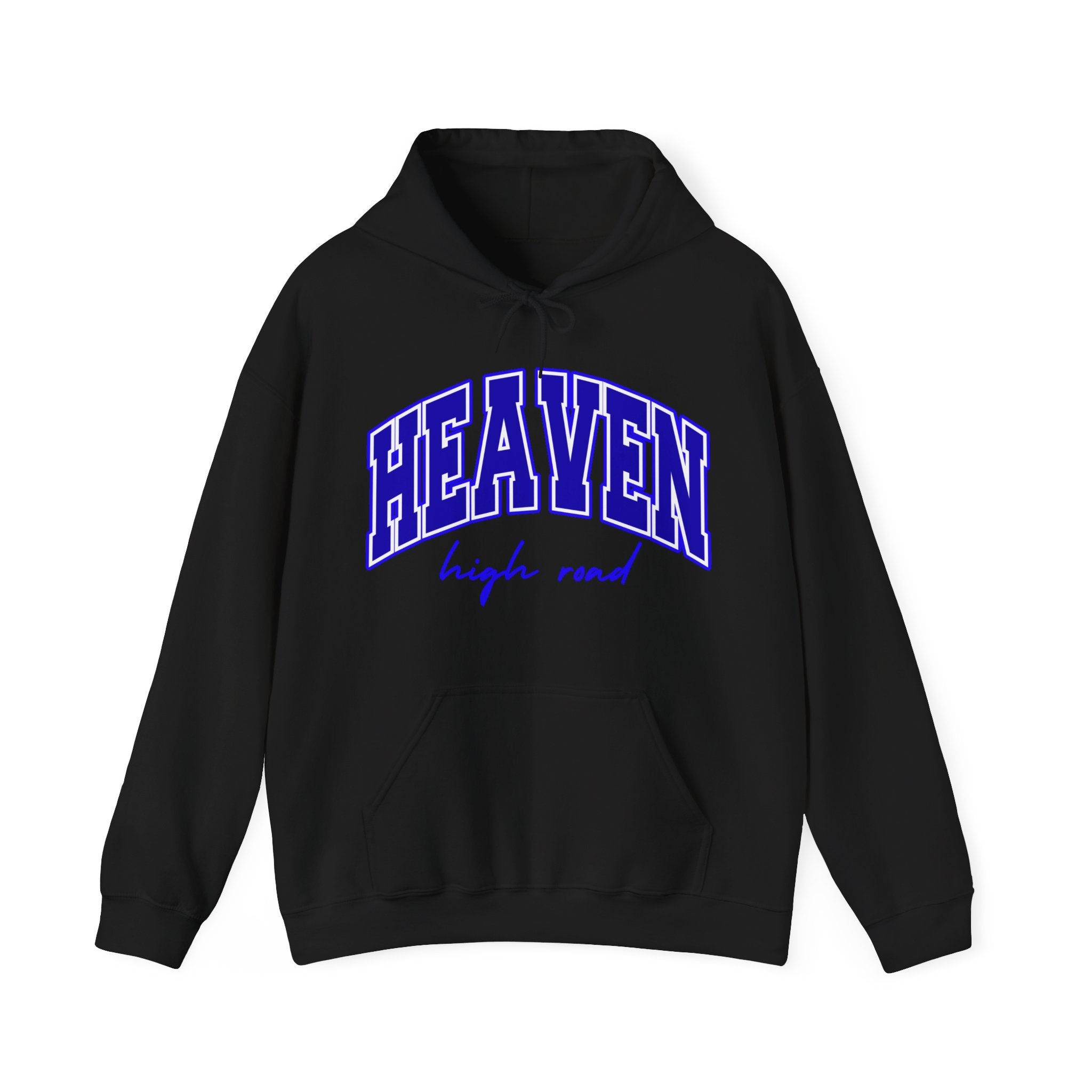Higher Ground Blue Hoodie Line - Heaven High Road