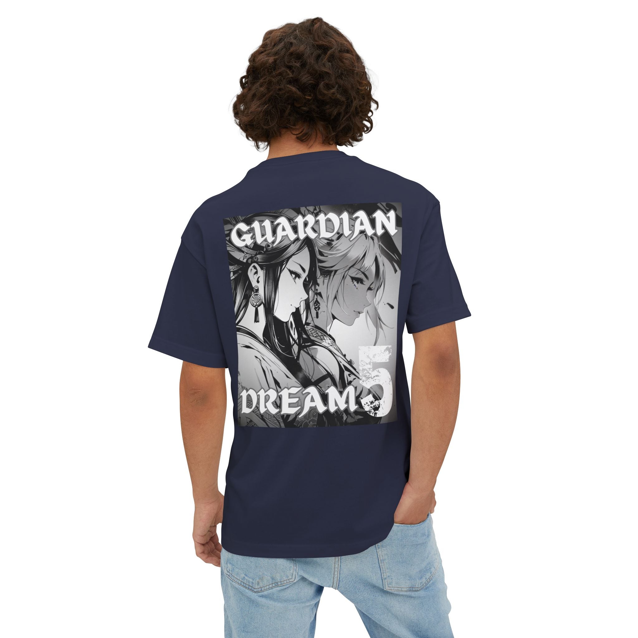 Anime Design Oversize T-shirt - SF Guardian - Dream #5
