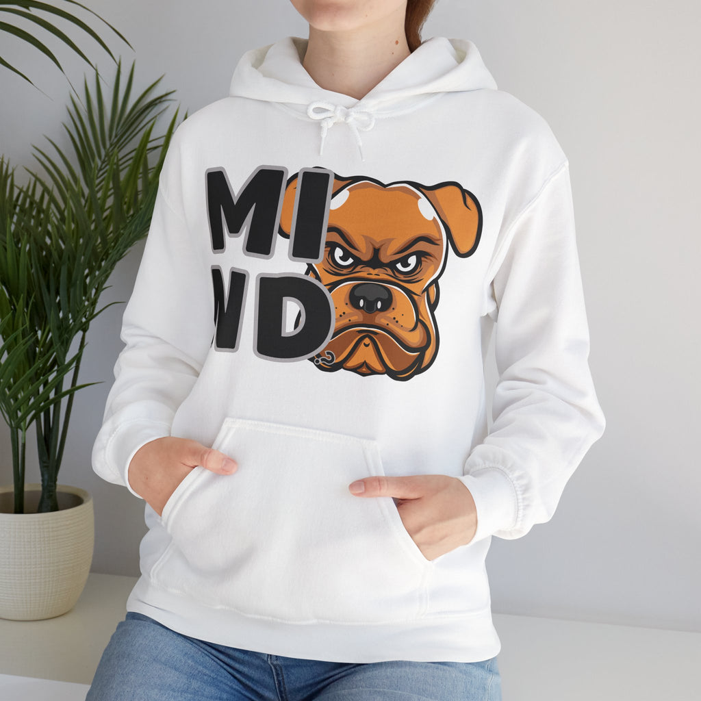 Hooded Sweatshirt Humor - Mind? Dog