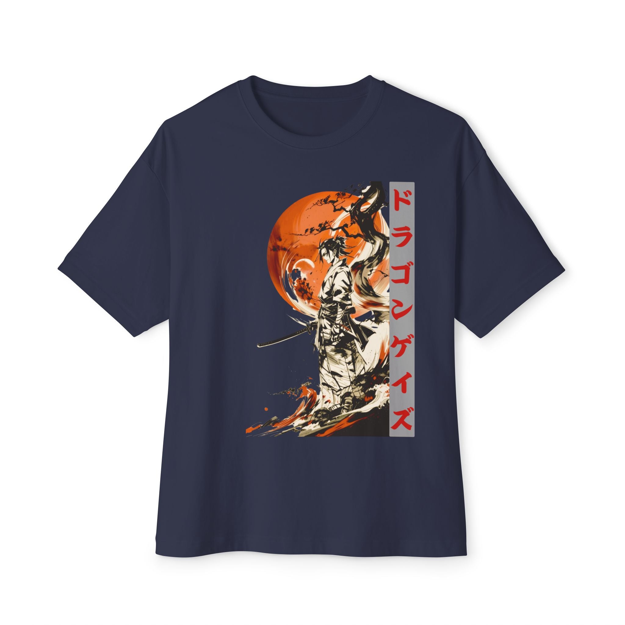 Anime Design Oversize T-shirt - SF Dragon Gaze