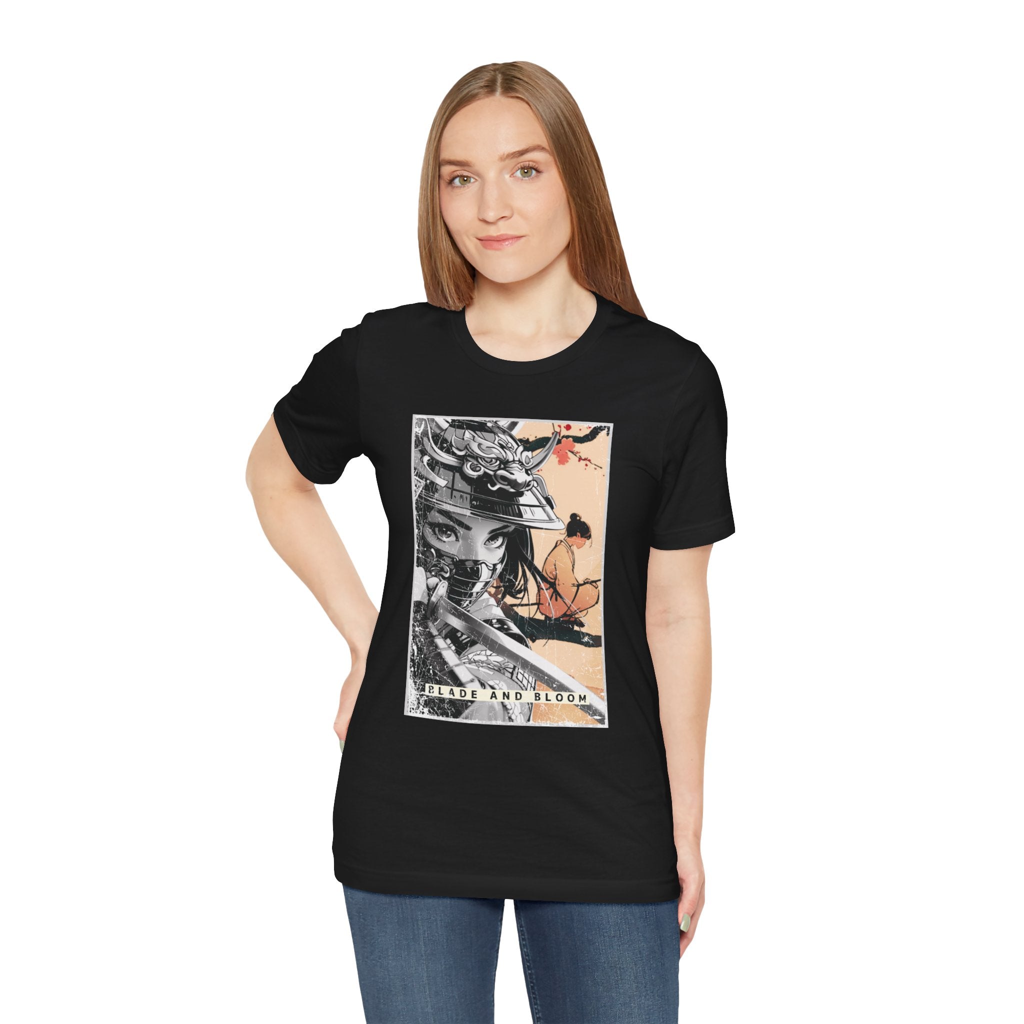 Anime Warrior Girl T-shirt - Blade And Bloom