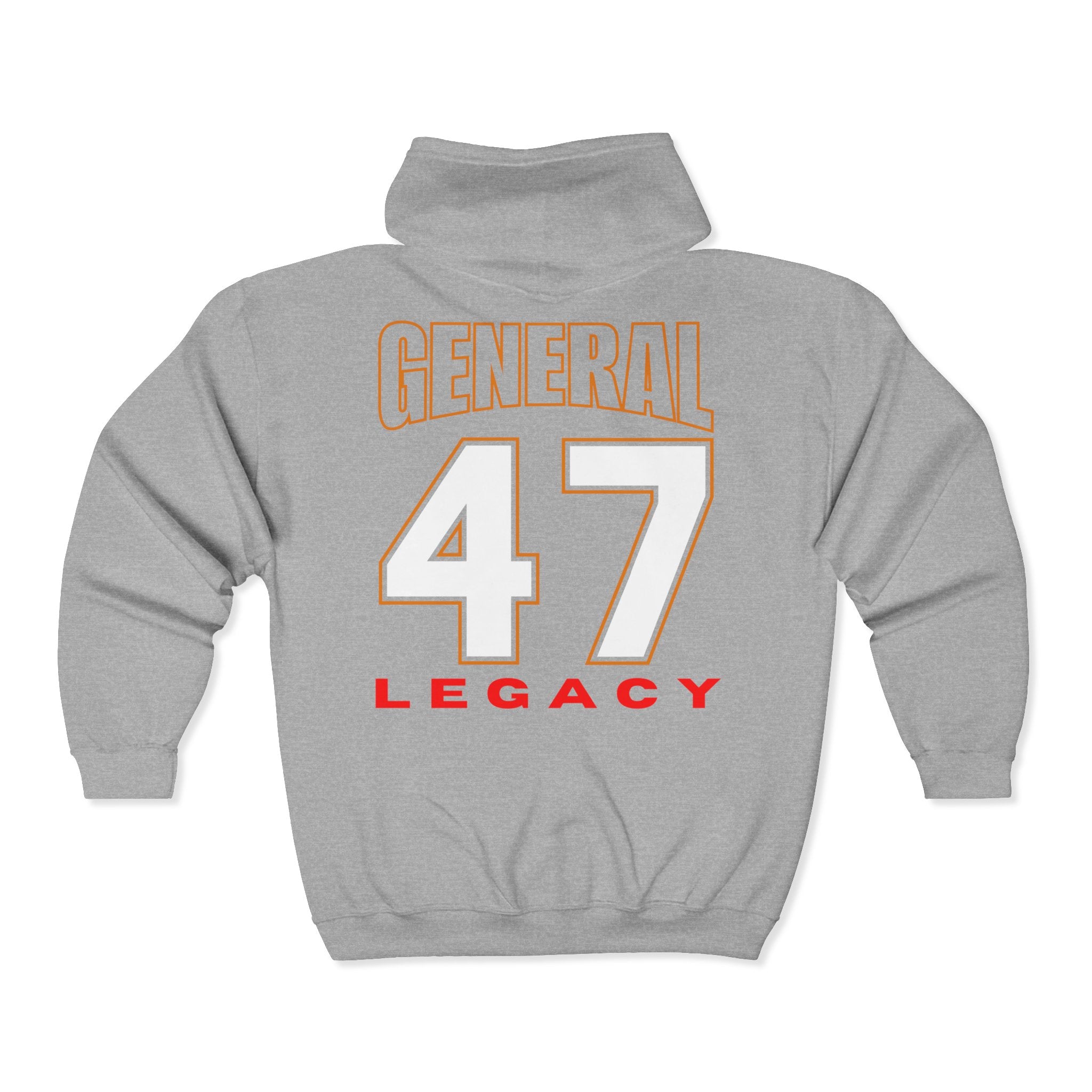 General Numbered Zip Hoodie Collection - 47 General Legacy