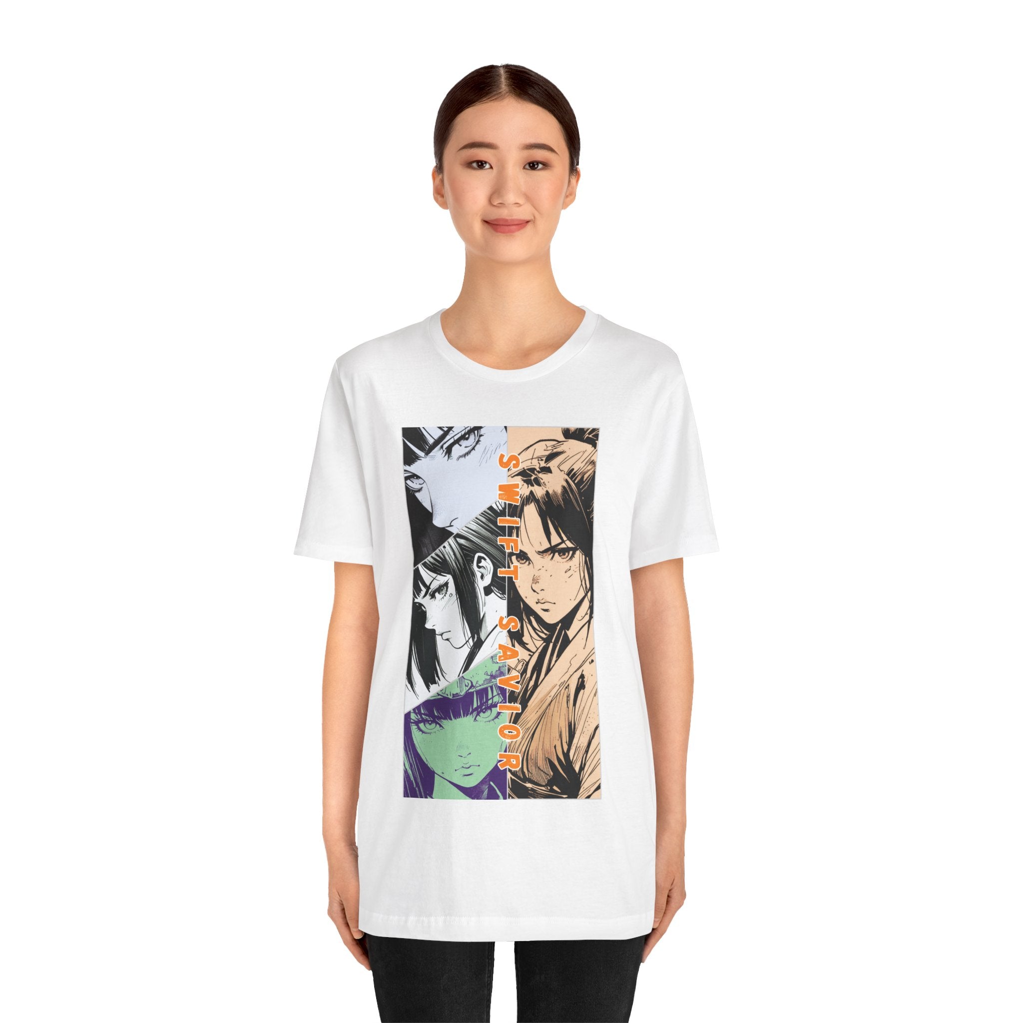 Anime Silent Hero T-shirt - Swift Savior