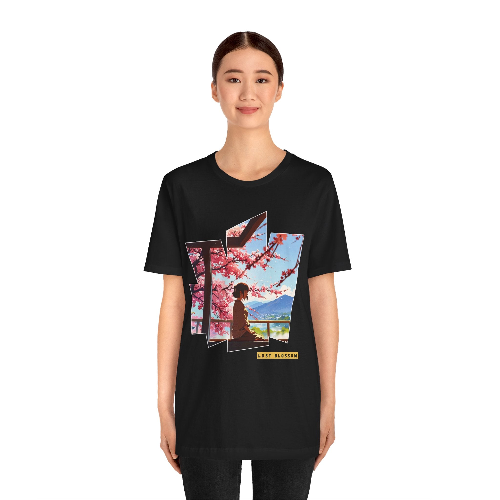 Anime Solace T-shirt - Lost Blossom