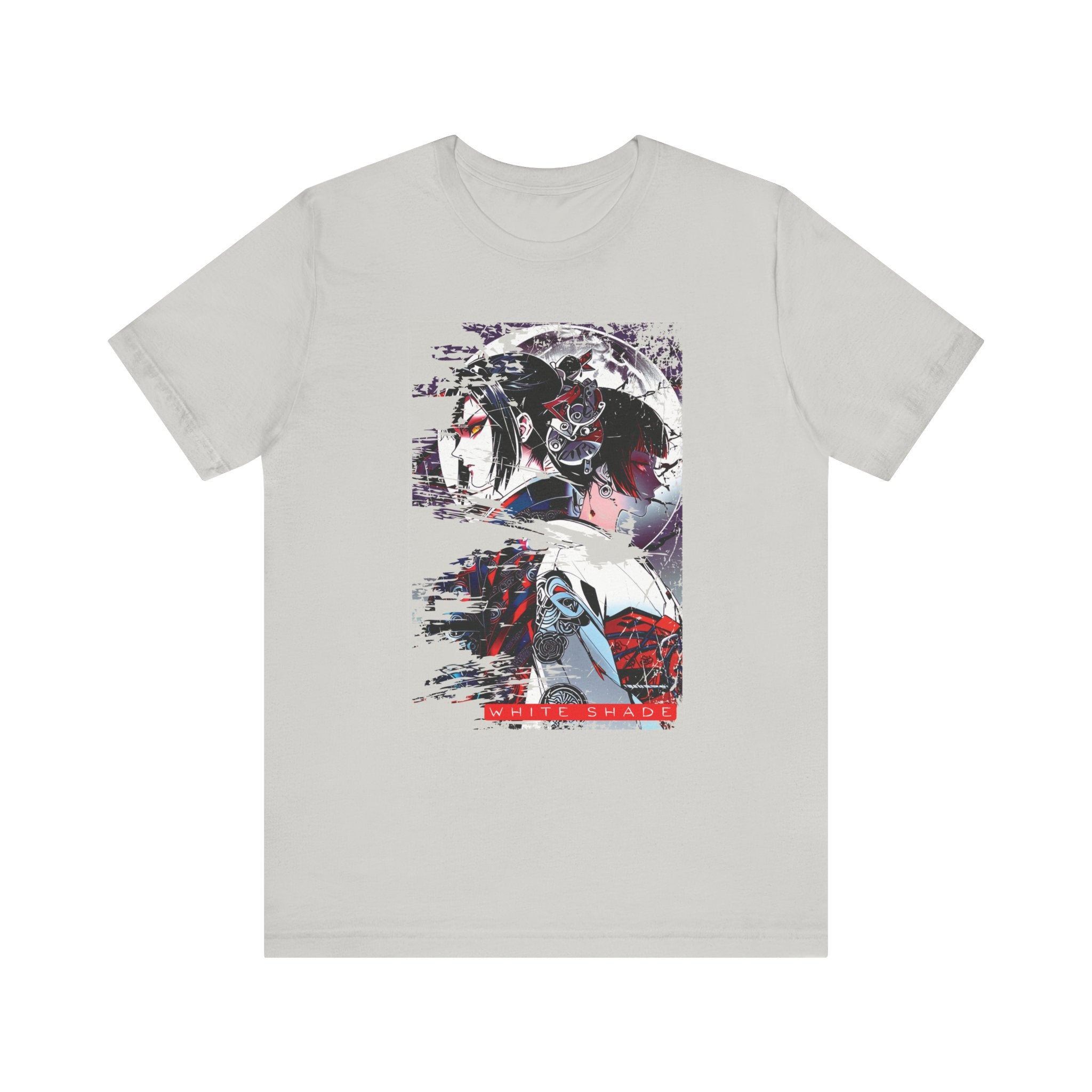 Anime Moon T-Shirt - White Shade Tee