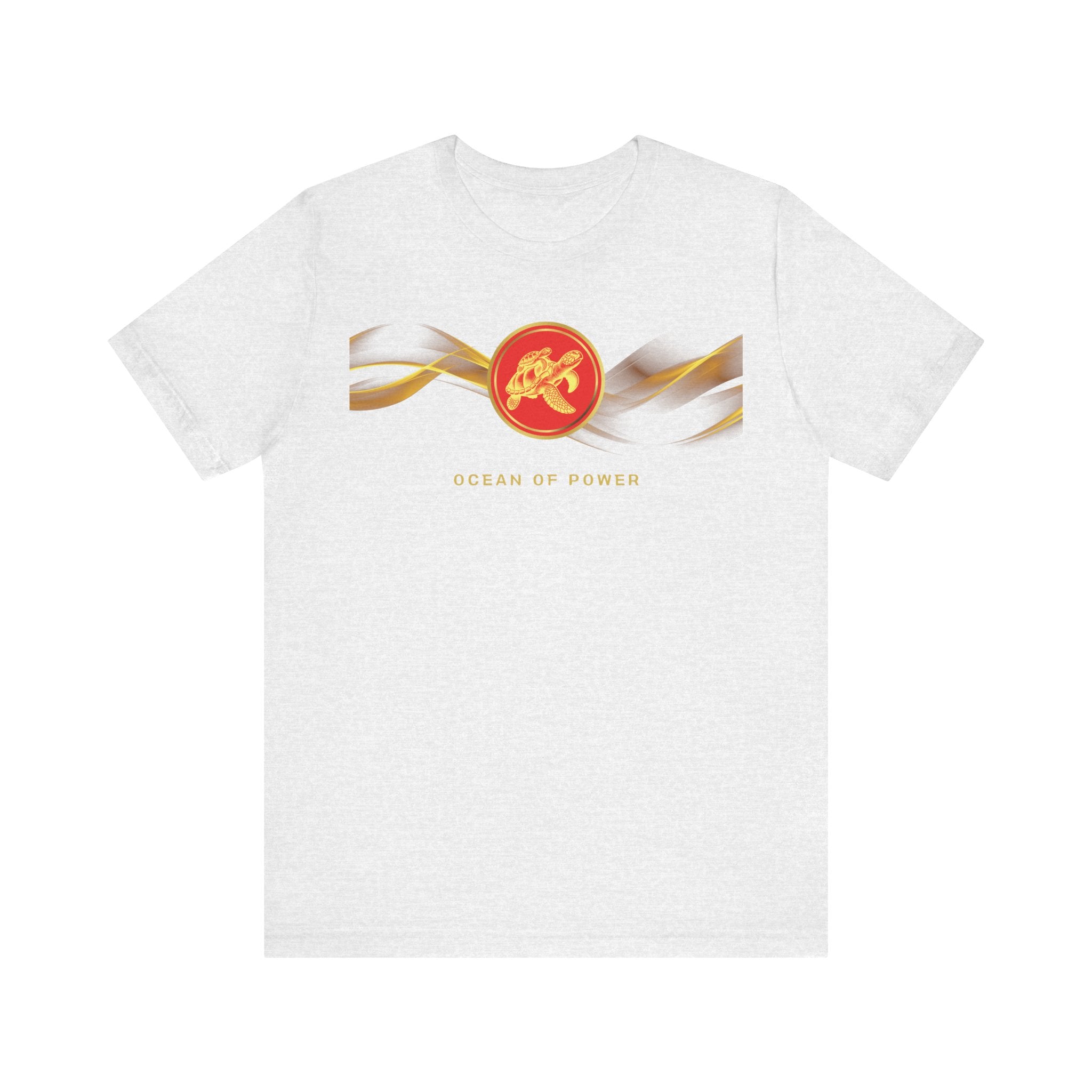 Empowering T-shirt - Zen Turtle Collection Red Power