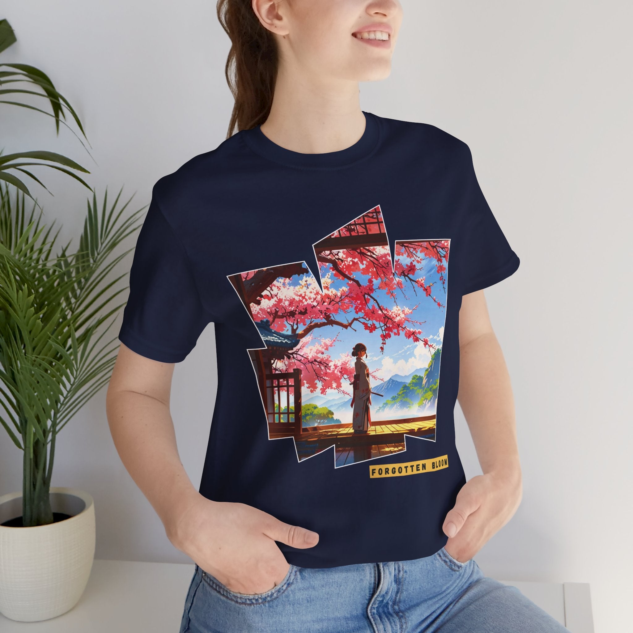 Anime Solace T-shirt - Forgotten Bloom