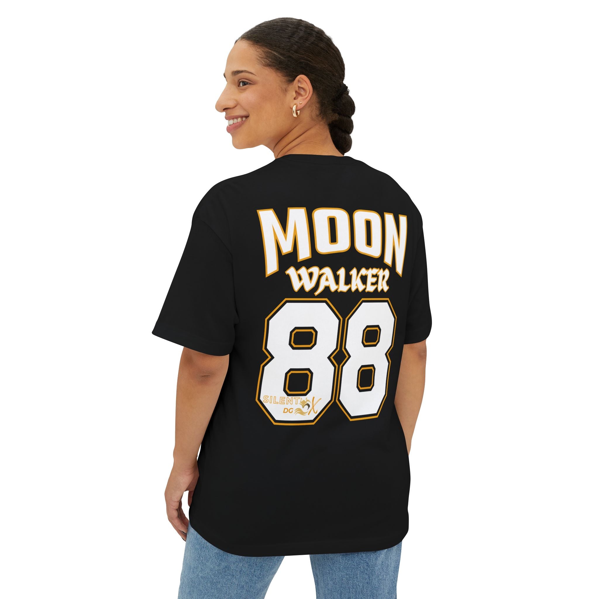 Old School 80's Oversized Casual Streetwear - 88 Moon Walker