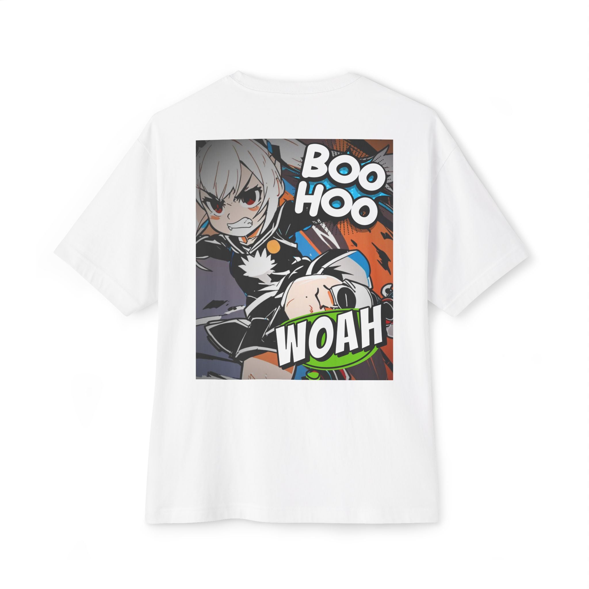 Anime Blurb Casual Streetwear T-shirt - Boo Hoo