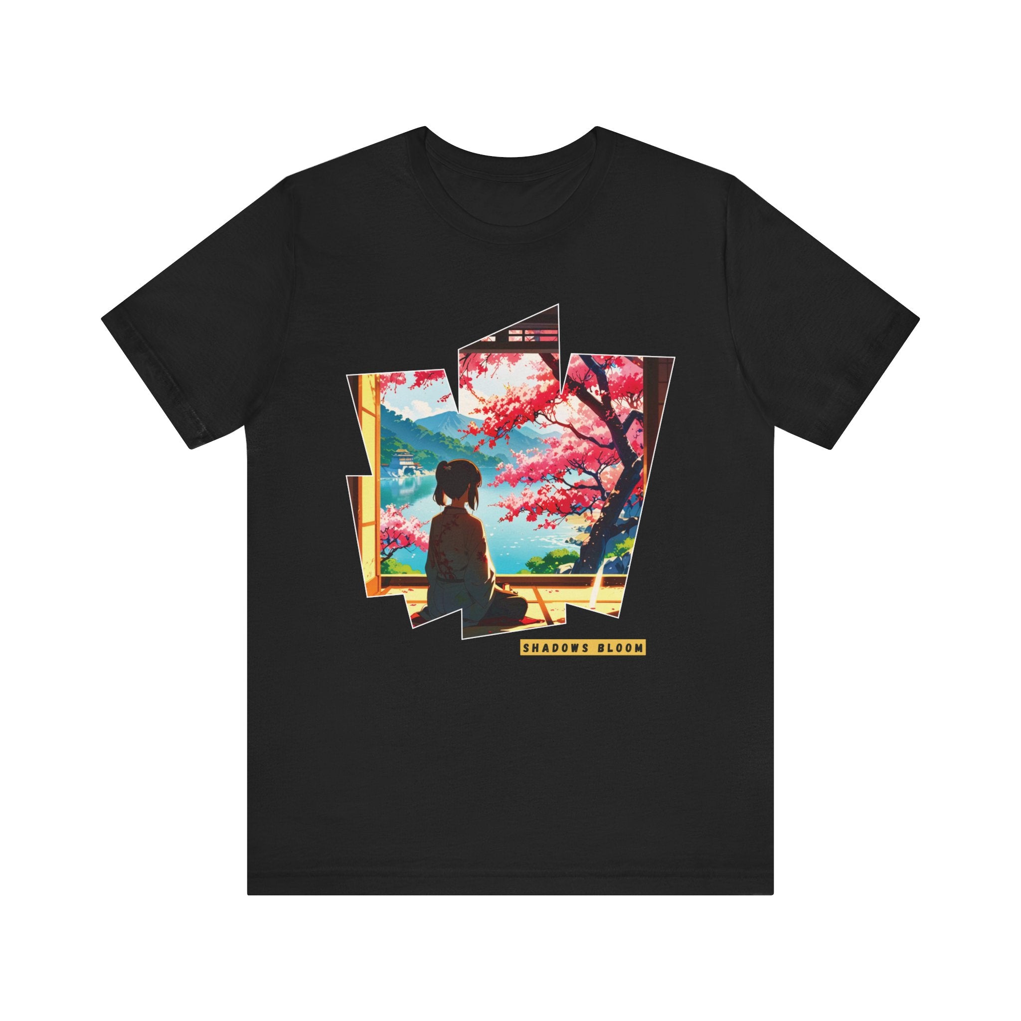 Anime Solace T-shirt - Shadows Bloom