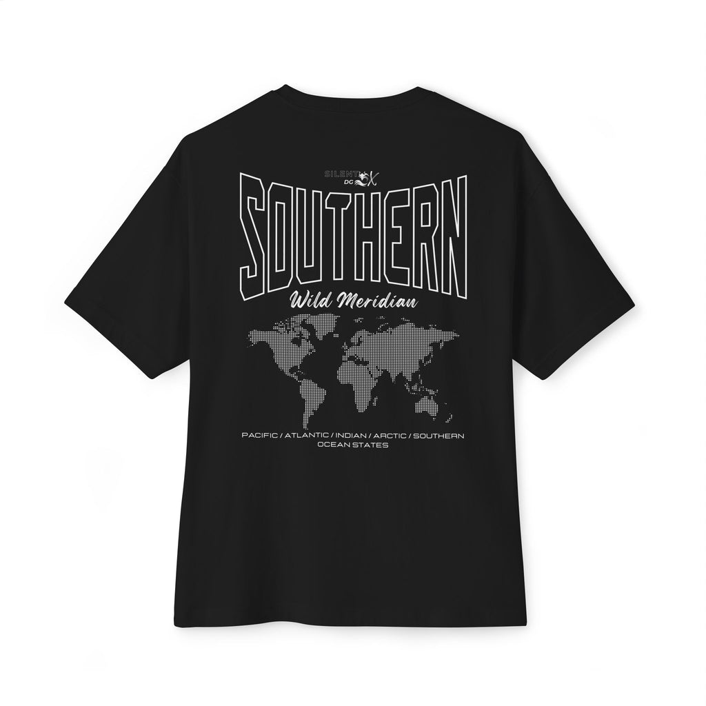 5-Oceans Collection Casual Streetwear Tee - Southern Ocean Wild Meridian