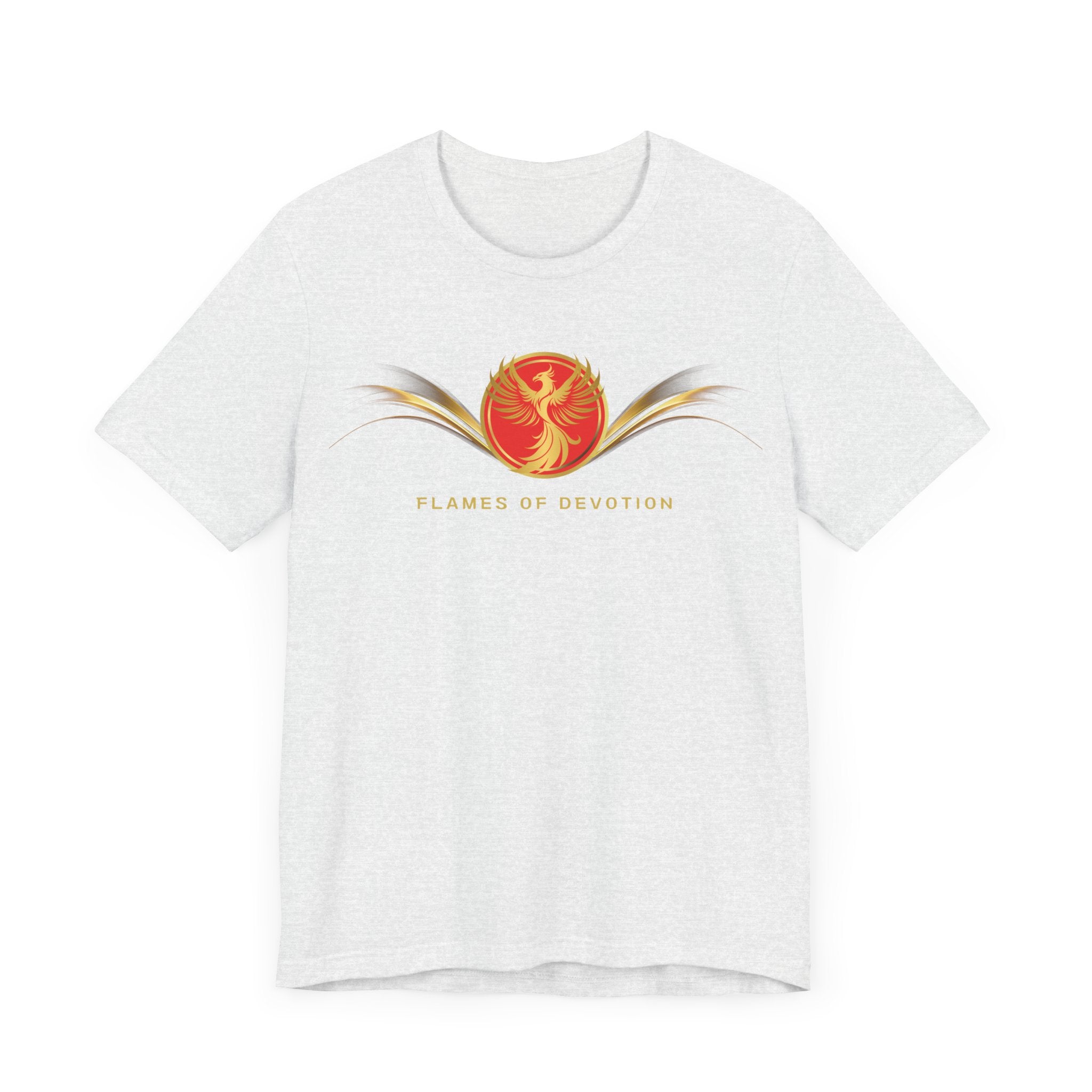 Empowering T-shirt - Zen Phoenix Collection Red Devotion