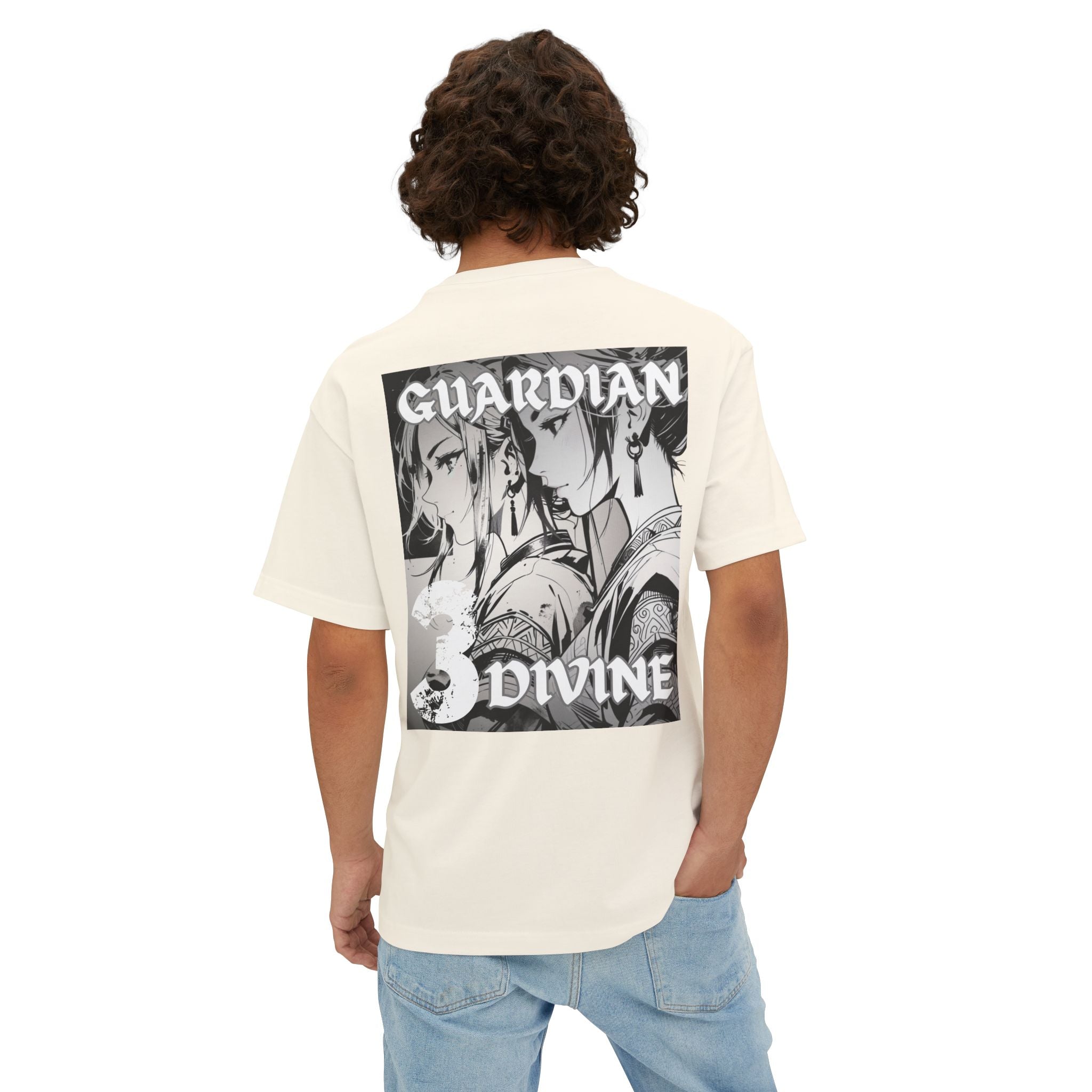 Anime Design Oversize T-shirt - SF Guardian - Divine #3