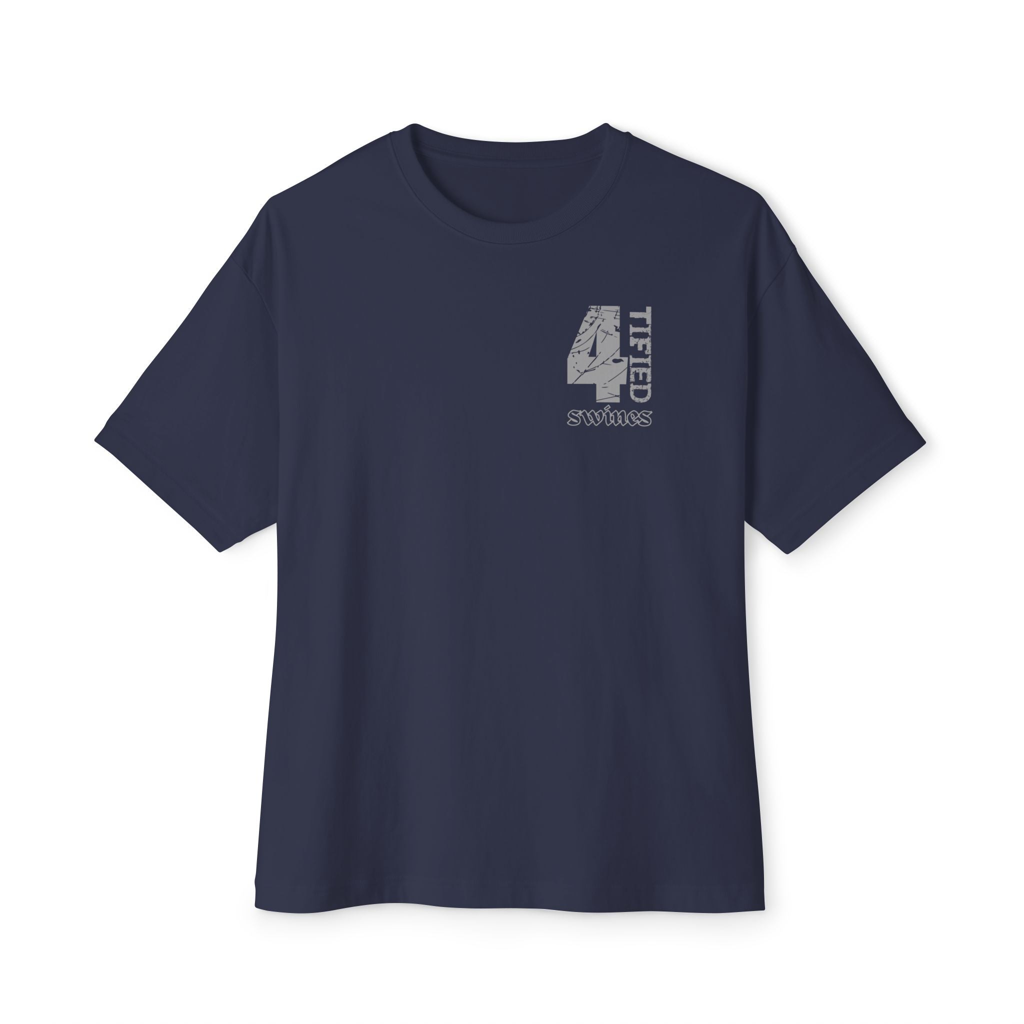 Anime Design Oversize T-shirt - 4tified Swines Collection - By Mud And Mayhem