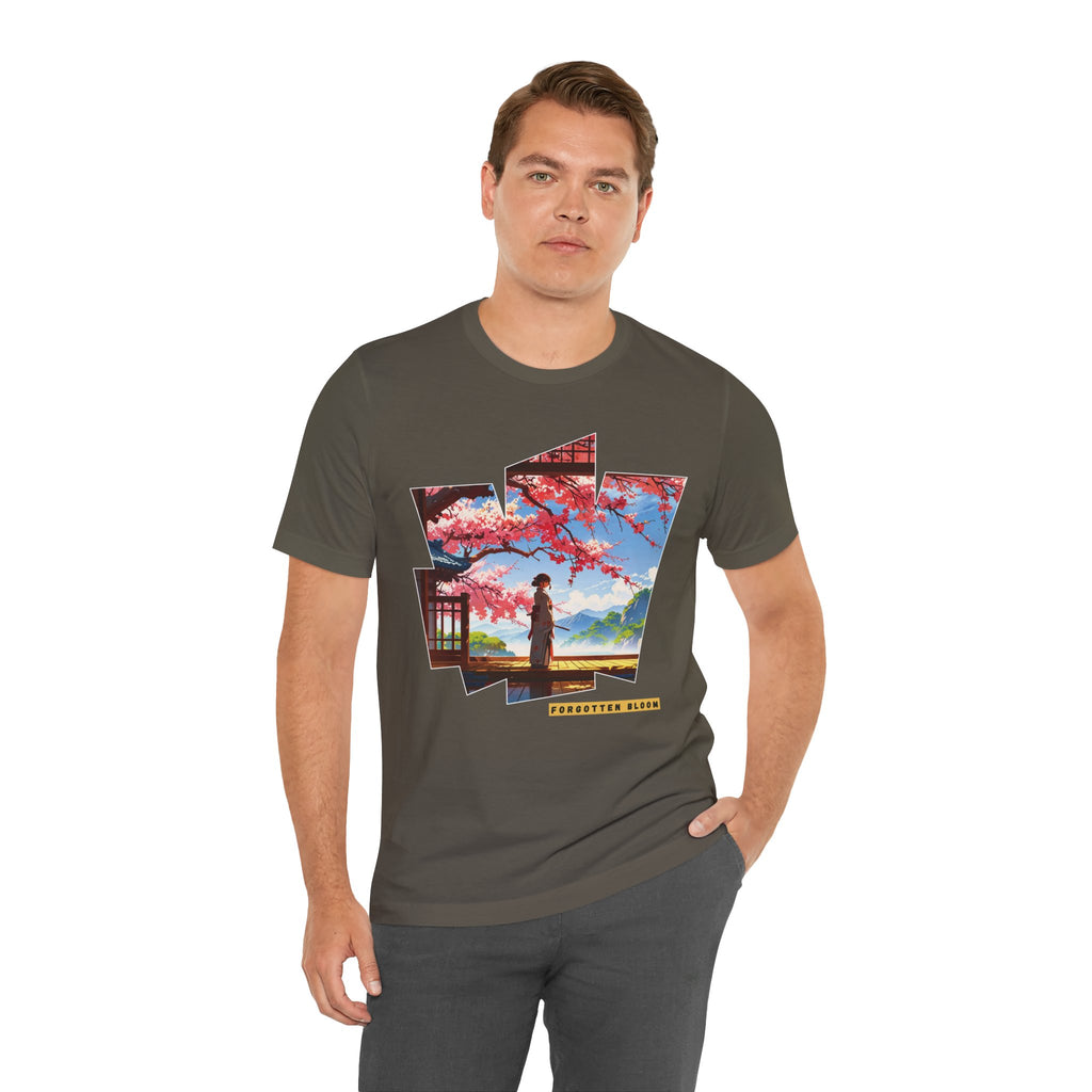 Anime Solace T-shirt - Forgotten Bloom