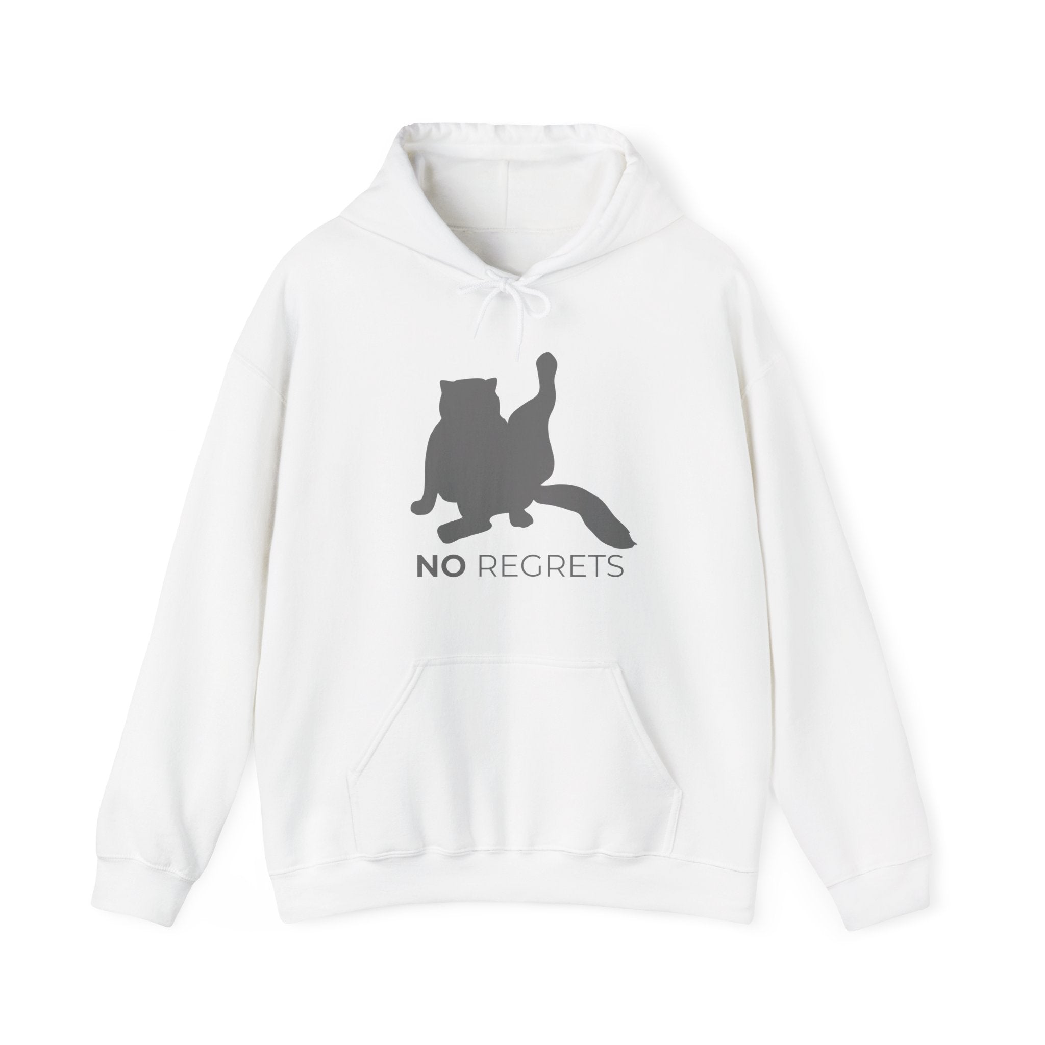 Animal Attitude Hoodie Line - No Regrets Cat
