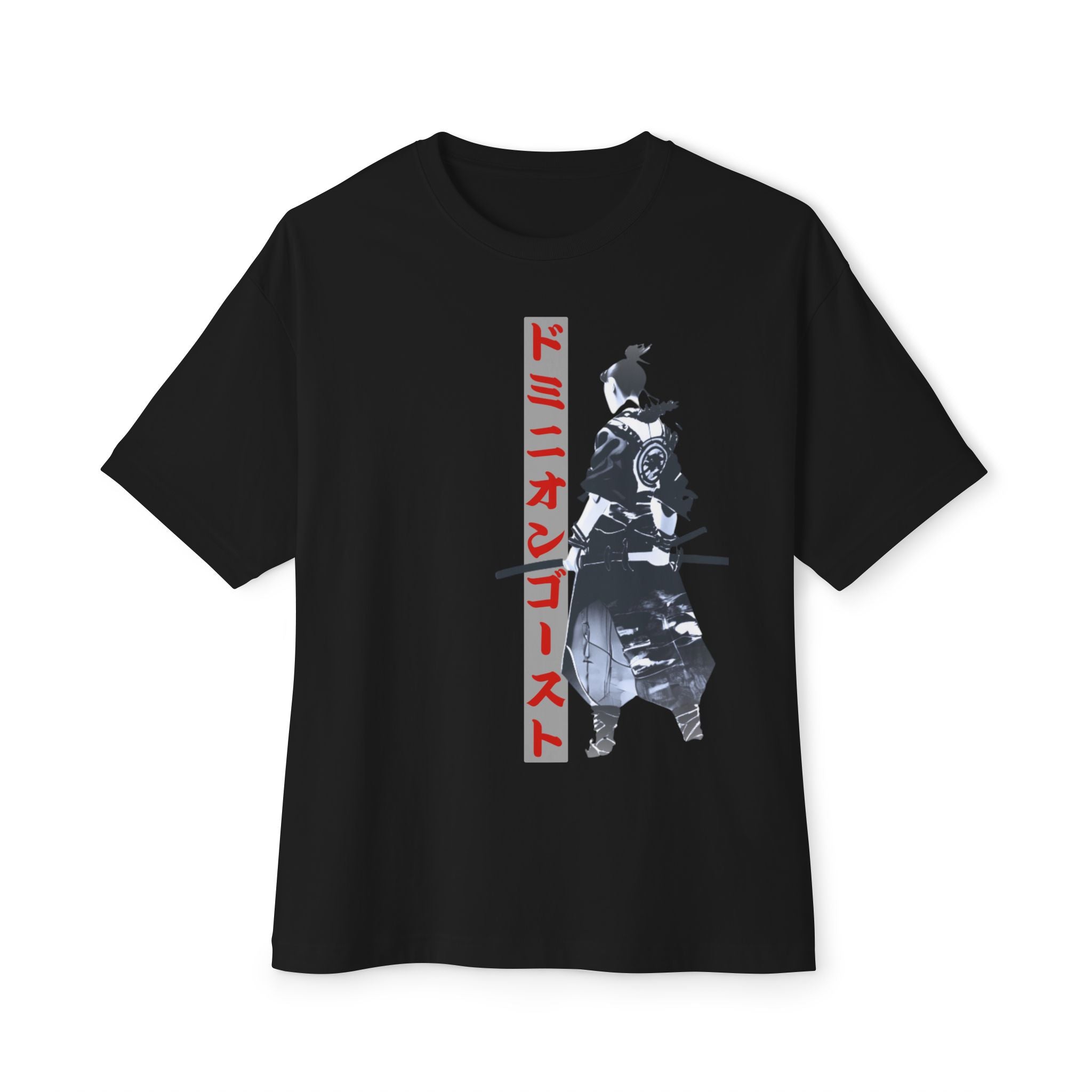 Anime Design Oversize T-shirt - SF Dominion Ghost