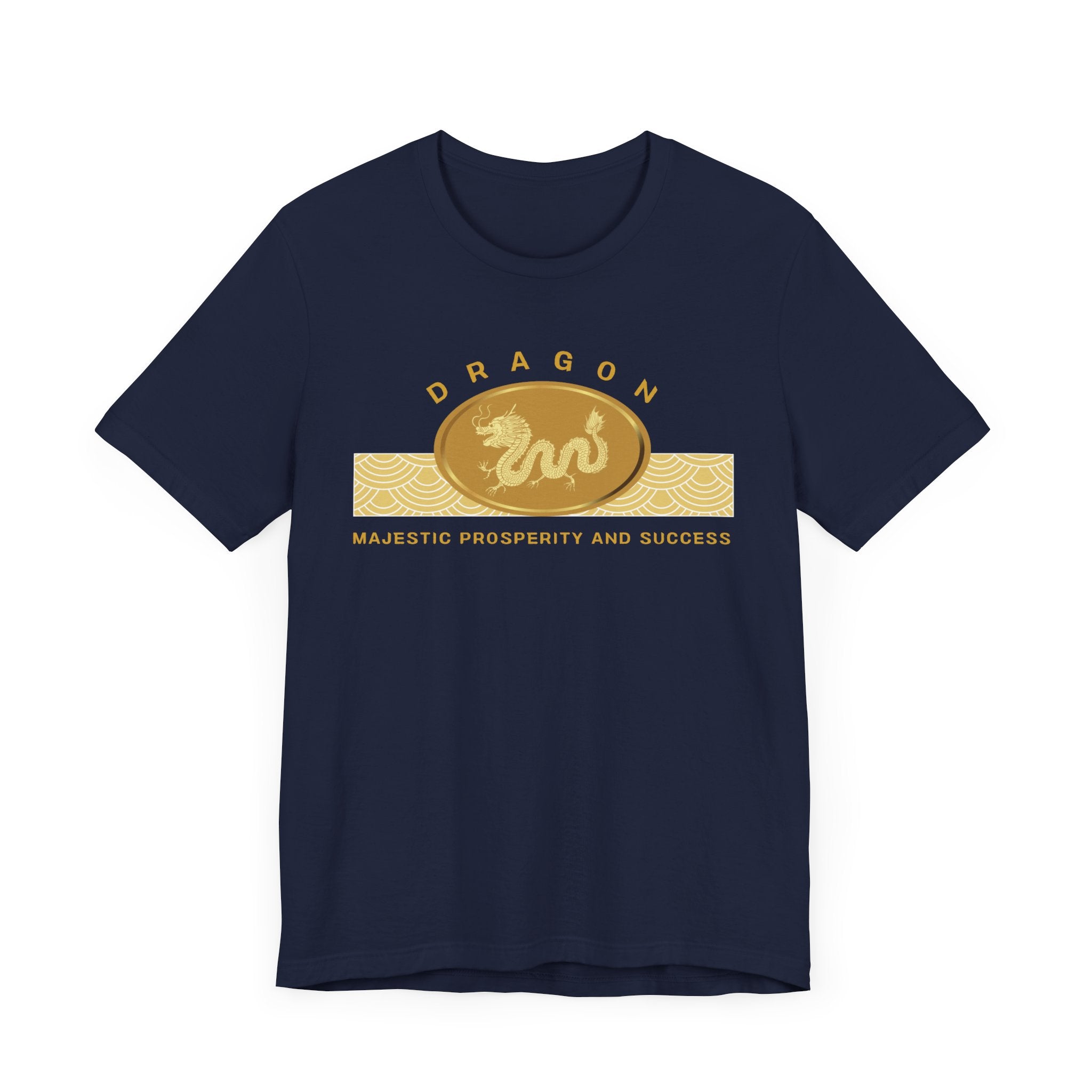 Empowering T-shirt - Zen Dragon Collection Gold Majestic