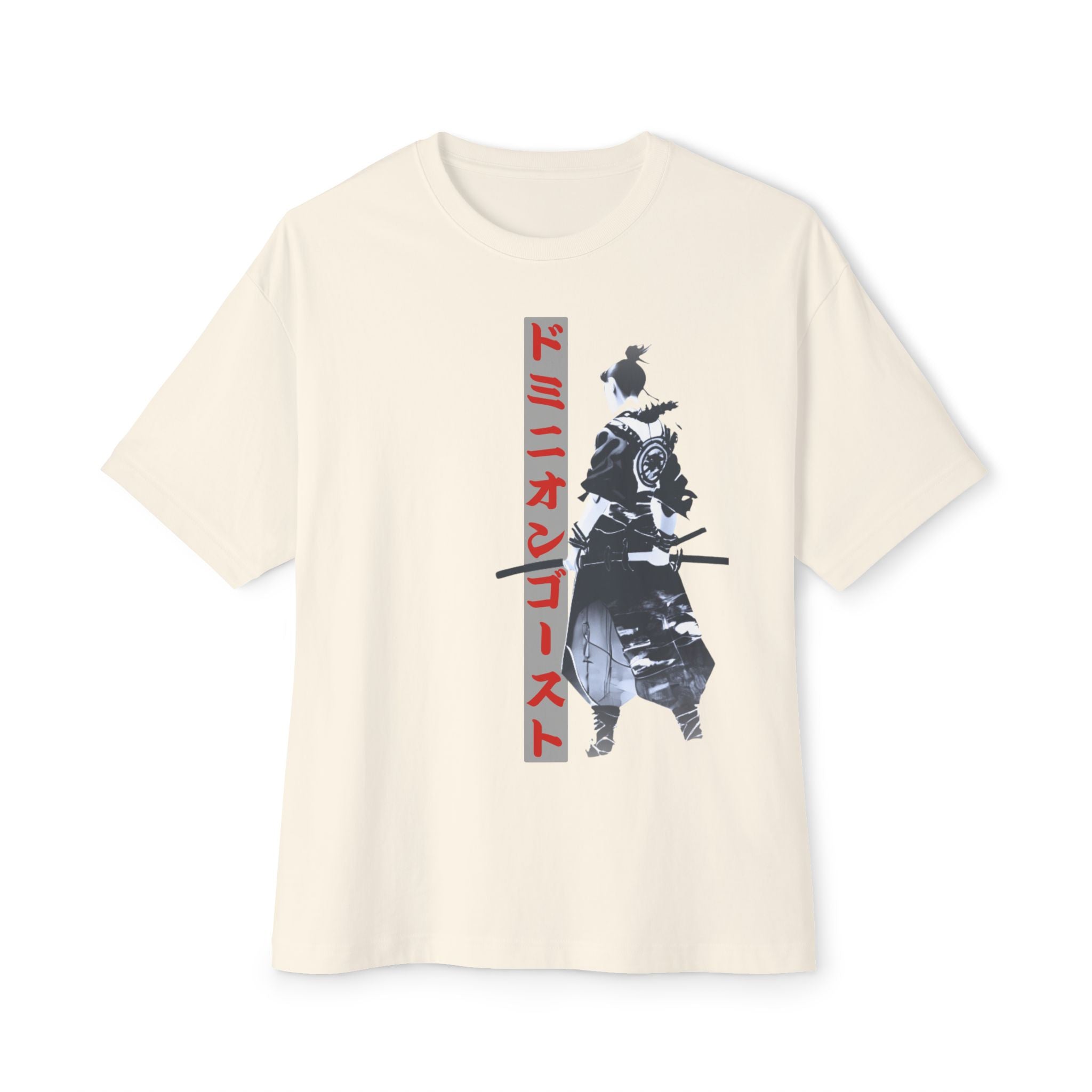 Anime Design Oversize T-shirt - SF Dominion Ghost