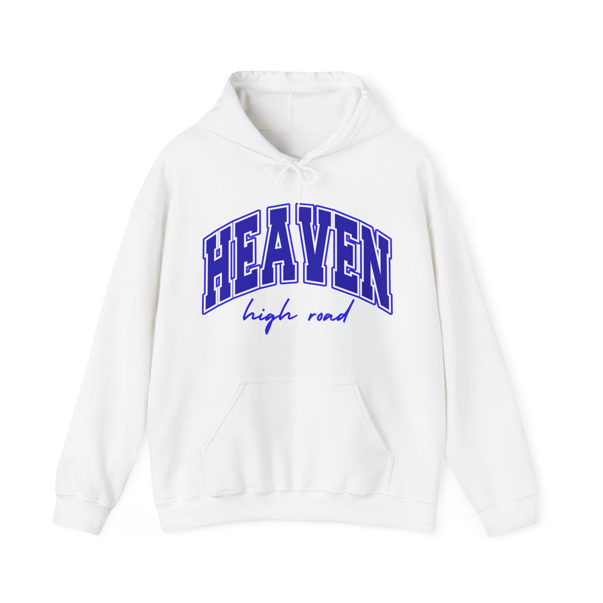 Higher Ground Blue Hoodie Line - Heaven High Road