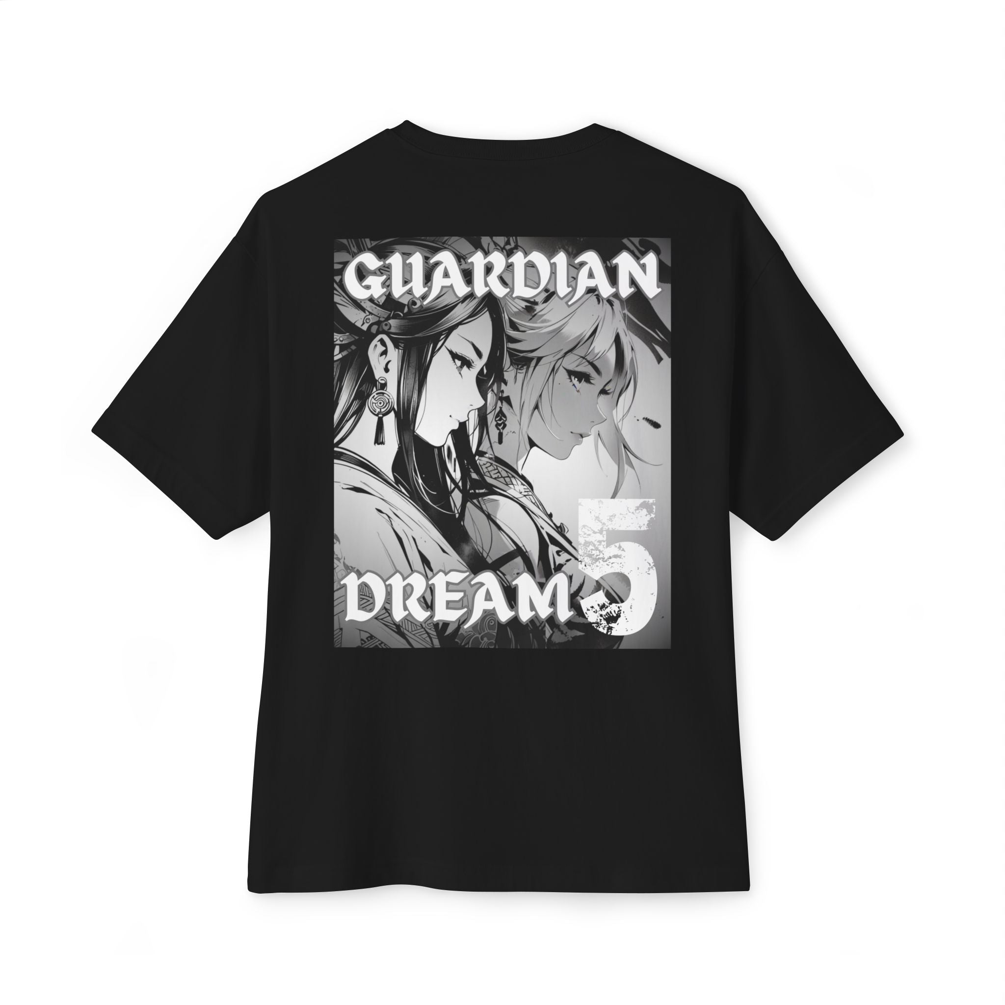Anime Design Oversize T-shirt - SF Guardian - Dream #5