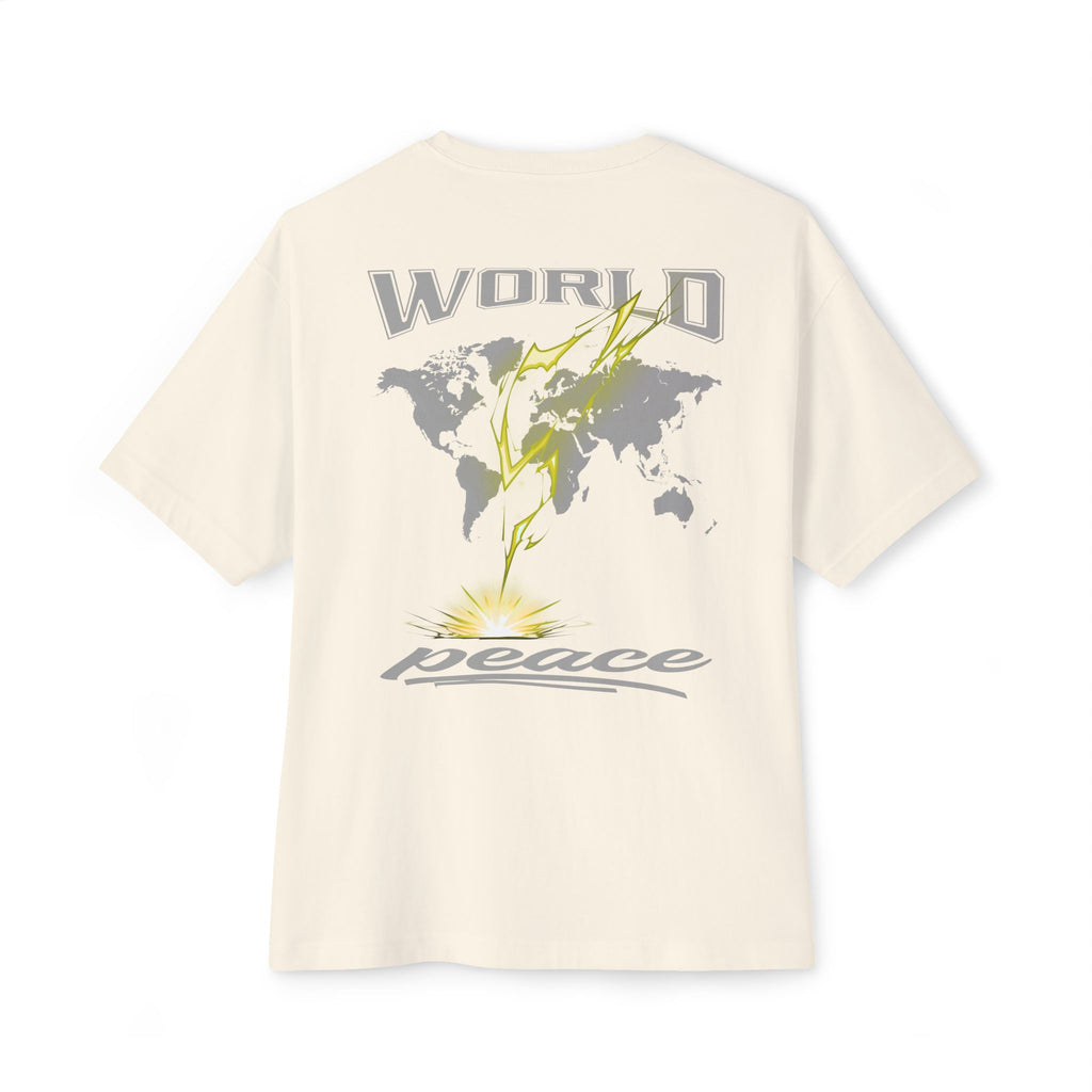 World Collection Design Casual Streetwear T-shirt - World Peace