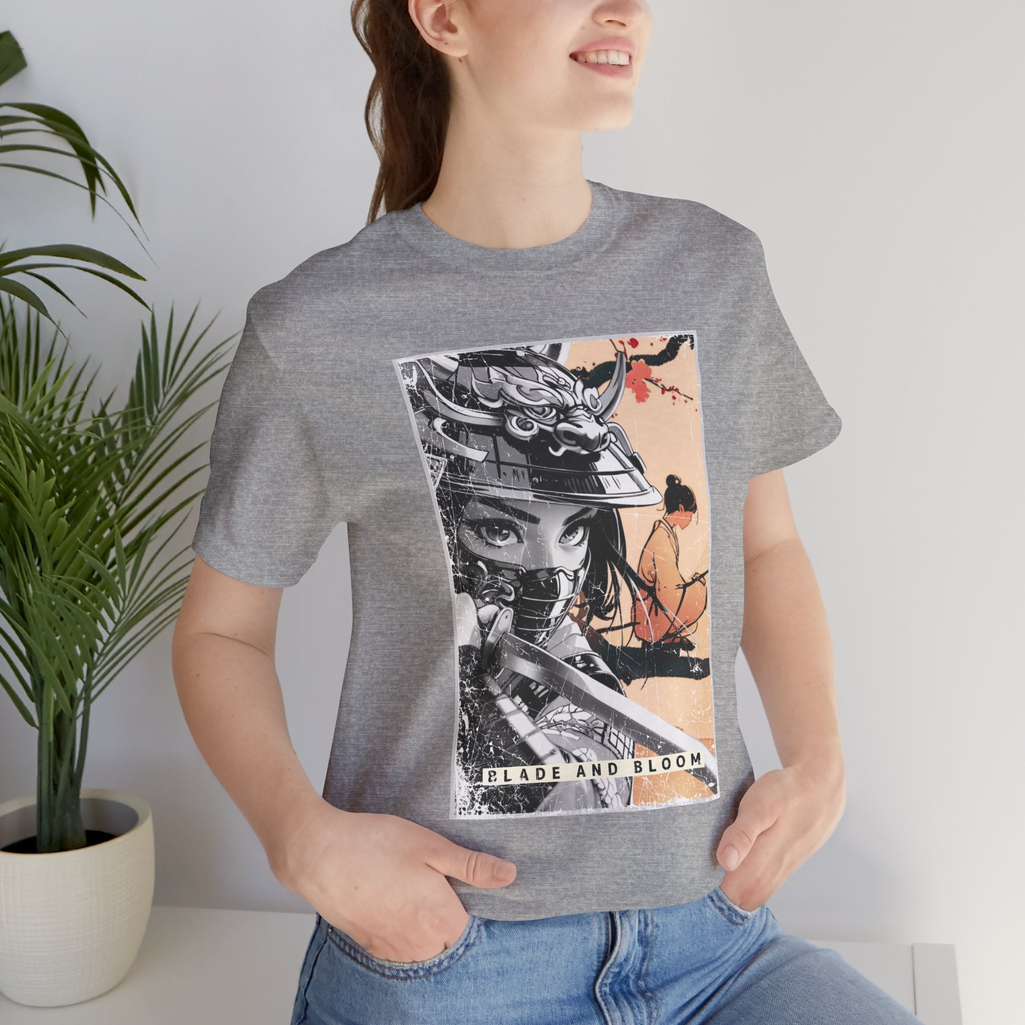 Anime Warrior Girl T-shirt - Blade And Bloom
