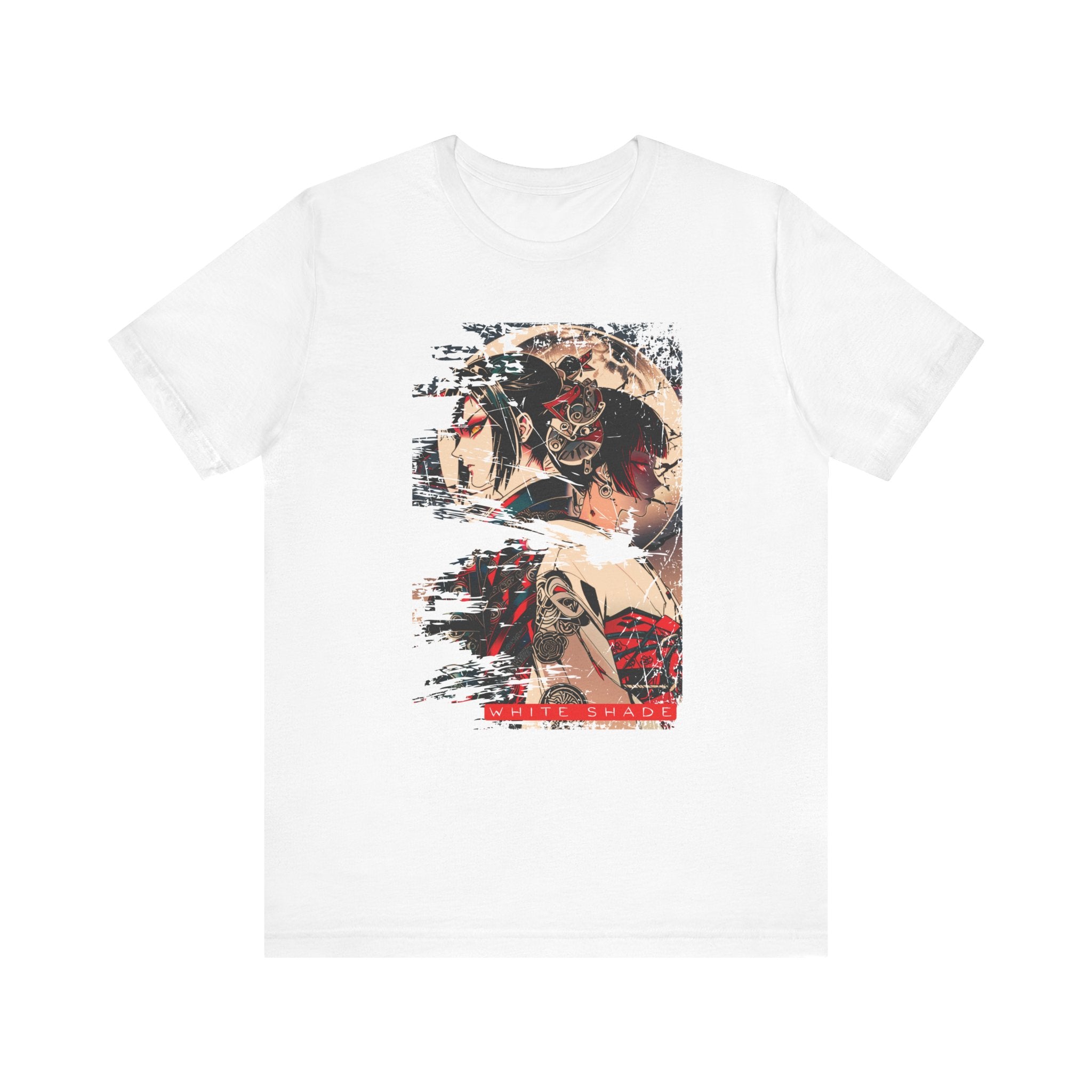Anime Moon T-Shirt - White Shade Tee