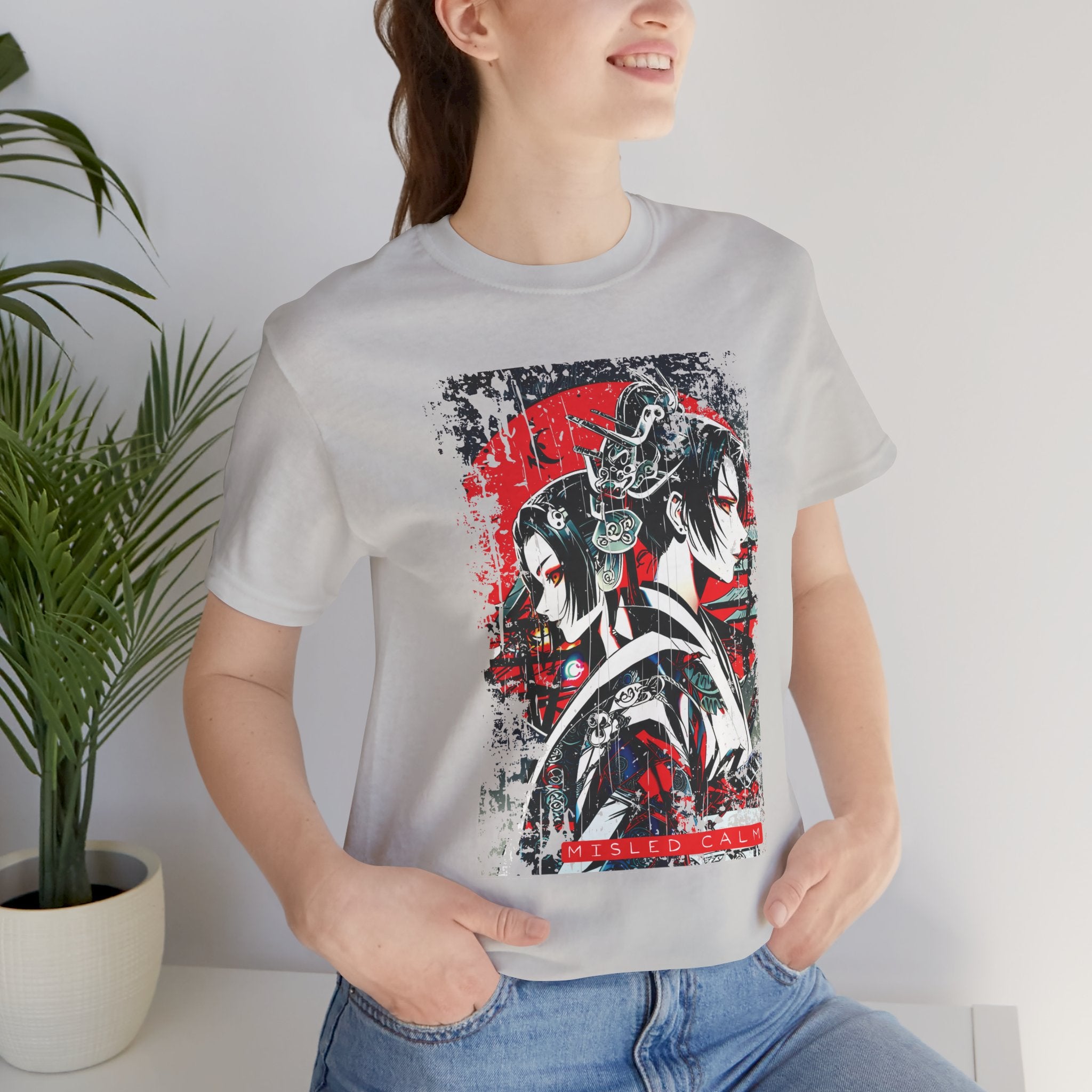 Anime Moon T-Shirt - Misled Calm Tee