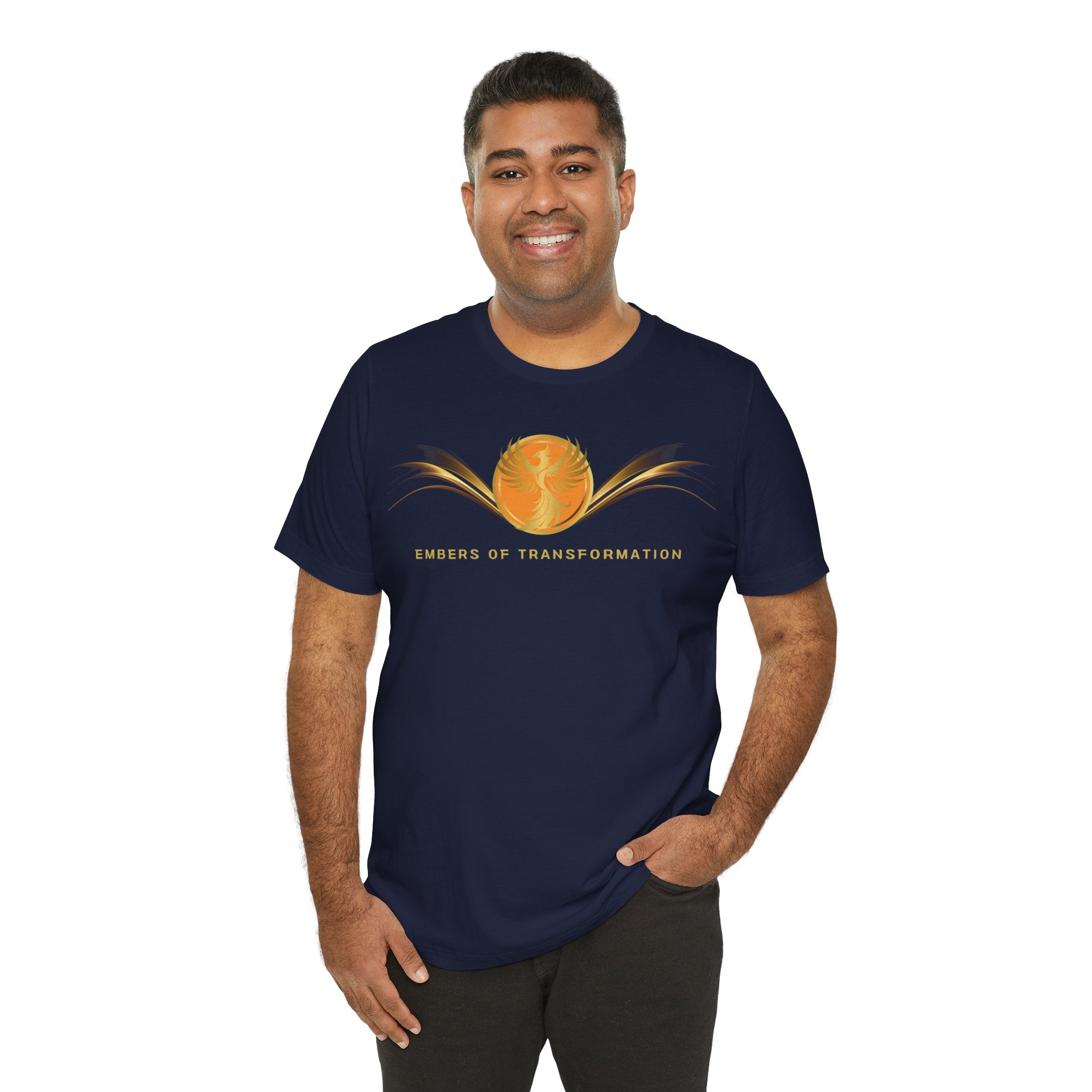 Empowering T-shirt - Zen Phoenix Collection Orange Transformation