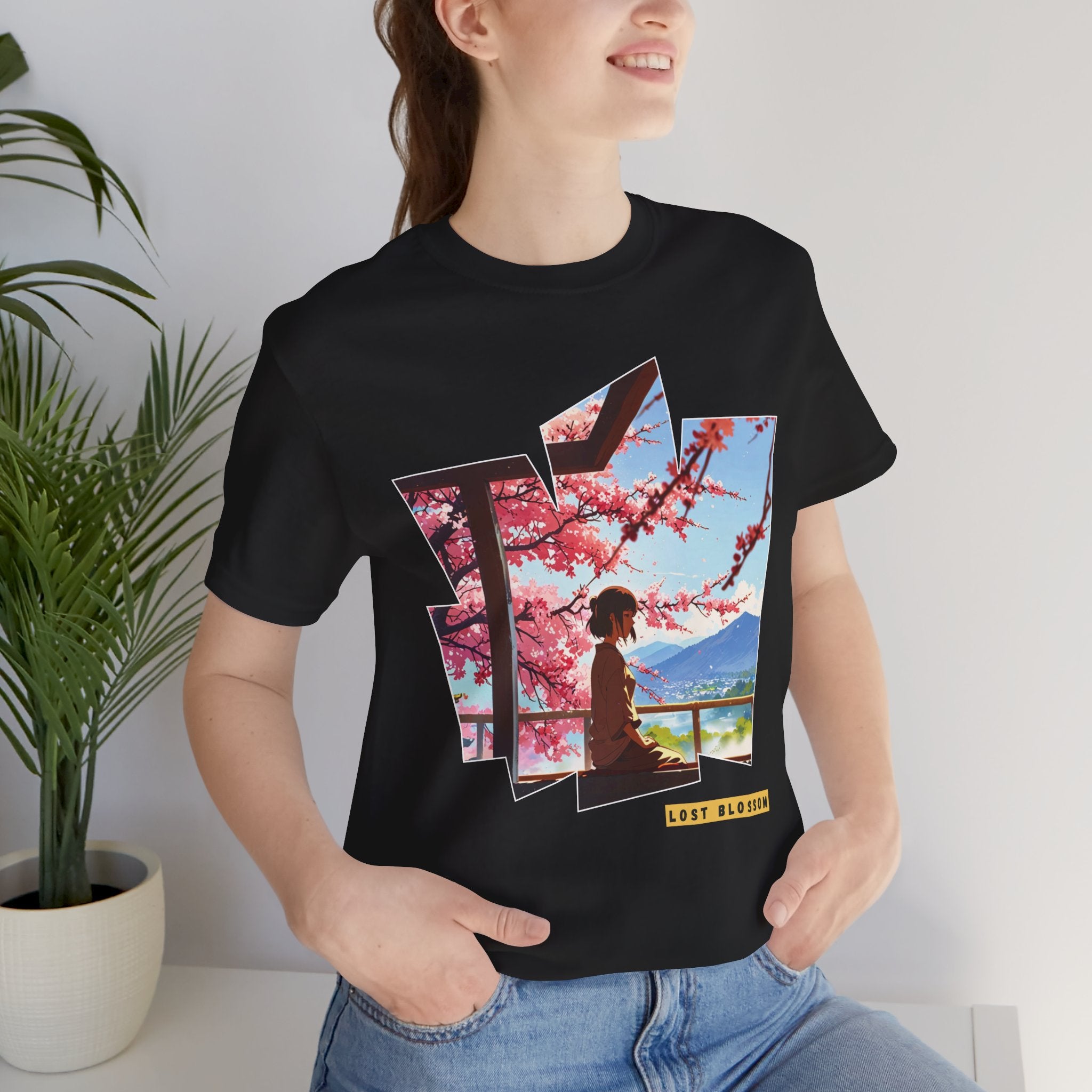 Anime Solace T-shirt - Lost Blossom