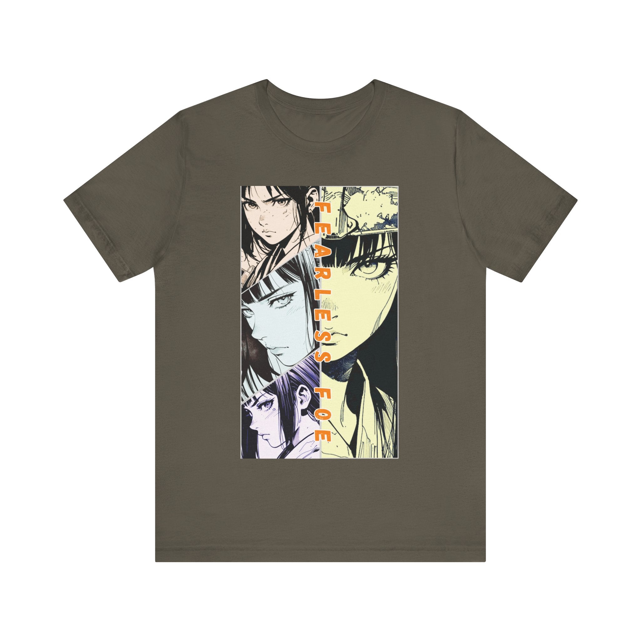 Anime Silent Hero T-shirt - Fearless Foe