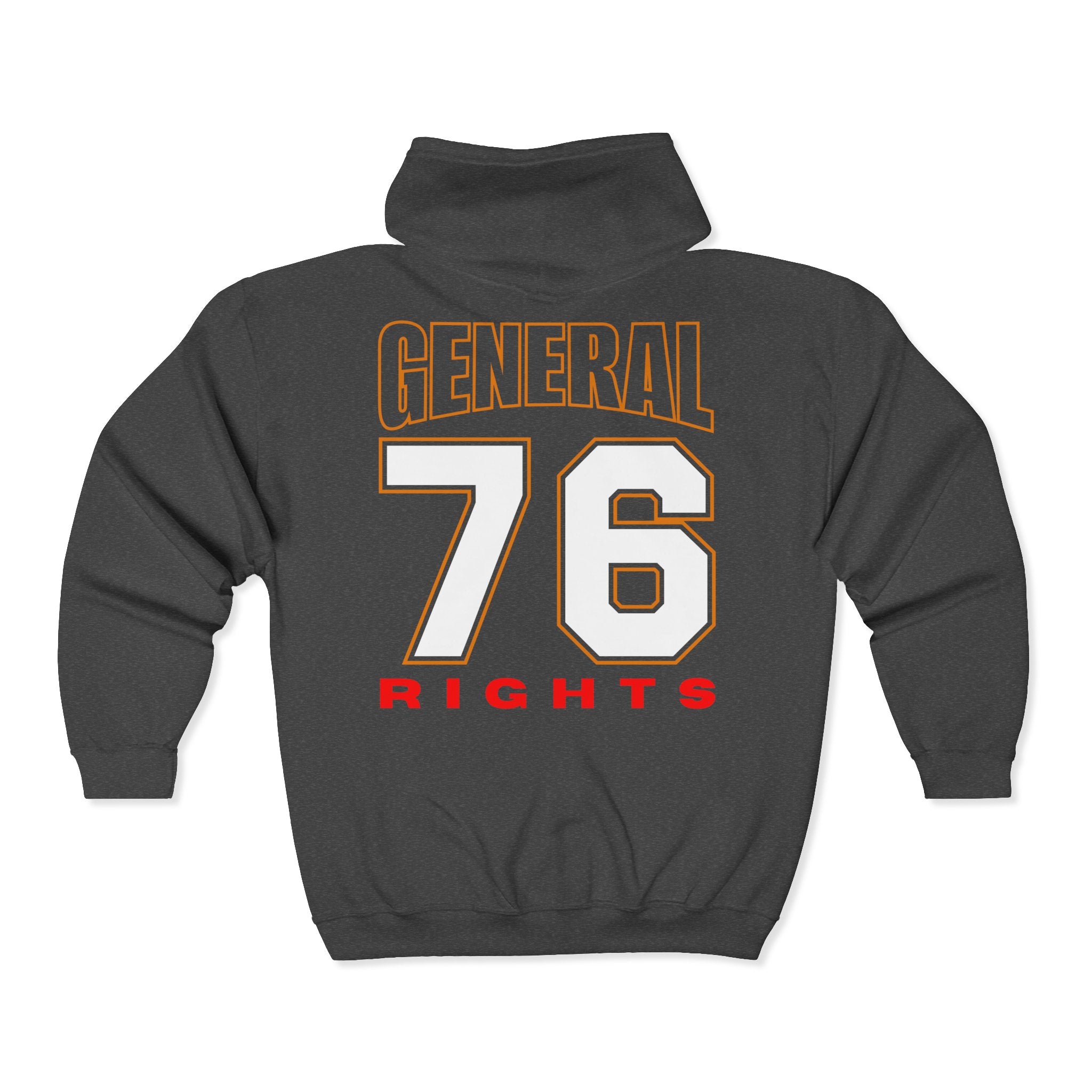 General Numbered Zip Hoodie Collection - 76 General Rights