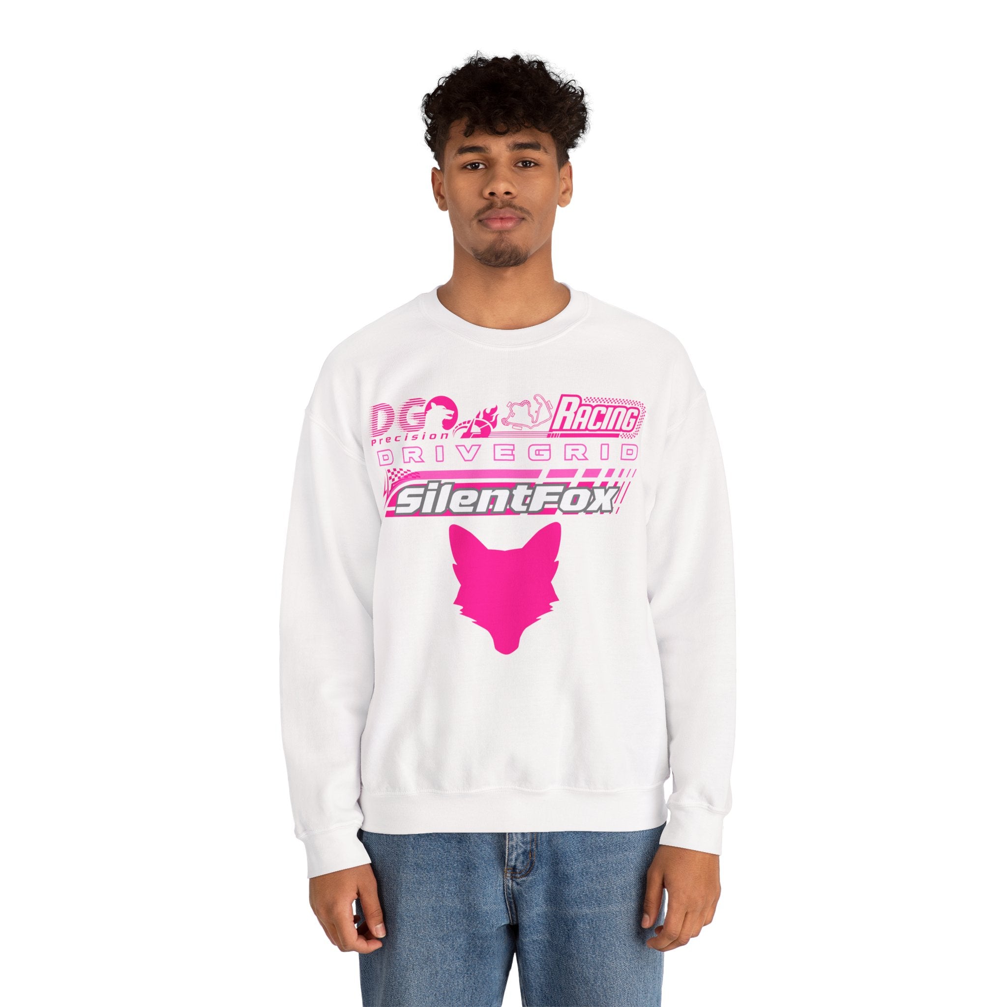 Magenta Fox Racing Sweatshirt Collection - SF Drive Grid