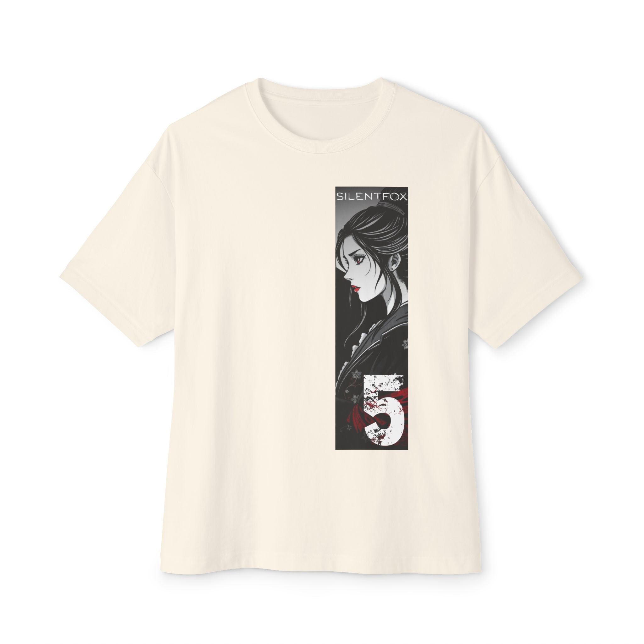 Anime Design Oversize T-shirt - SF Guardian - Dream #5