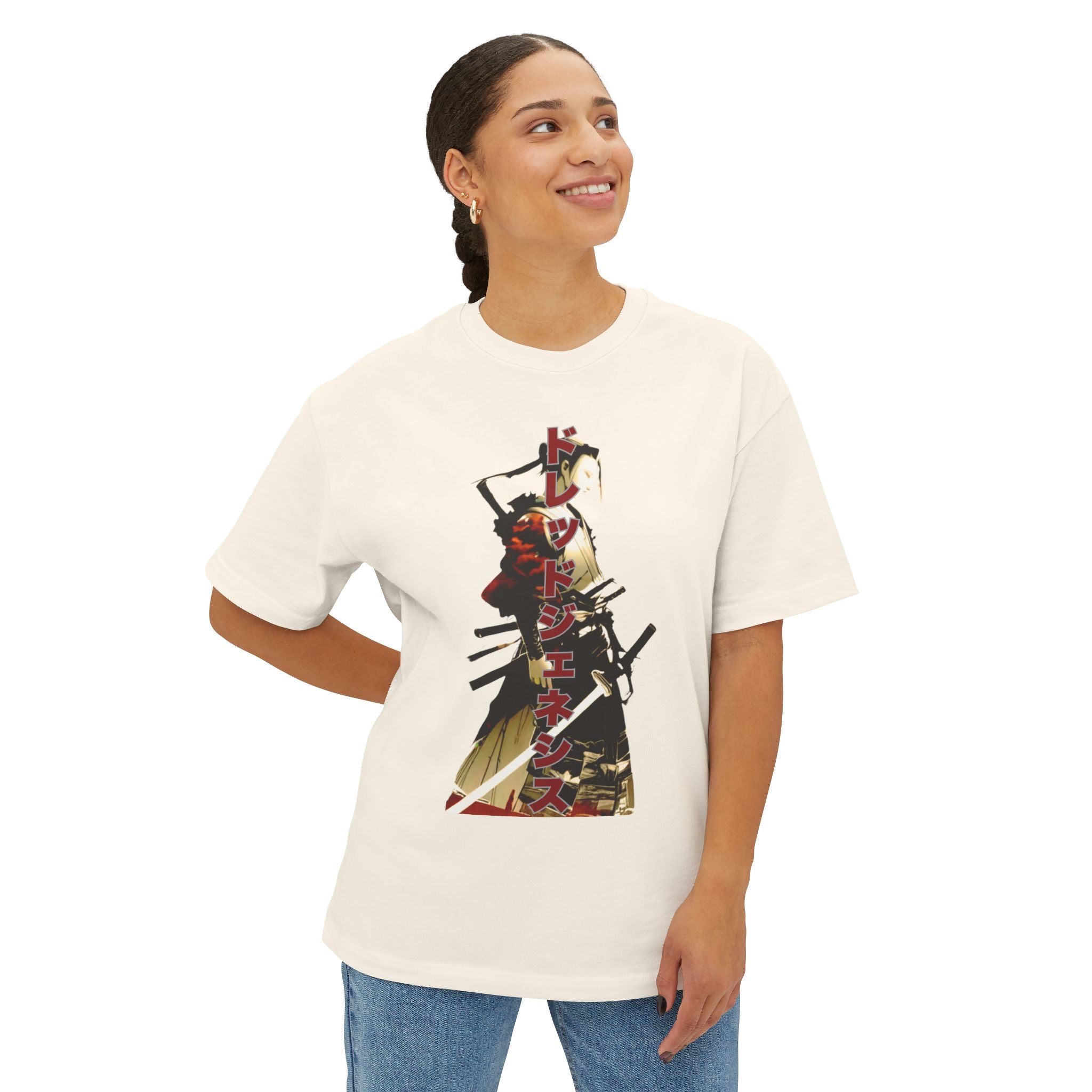 Anime Design Oversize T-shirt - SF Dread Genesis