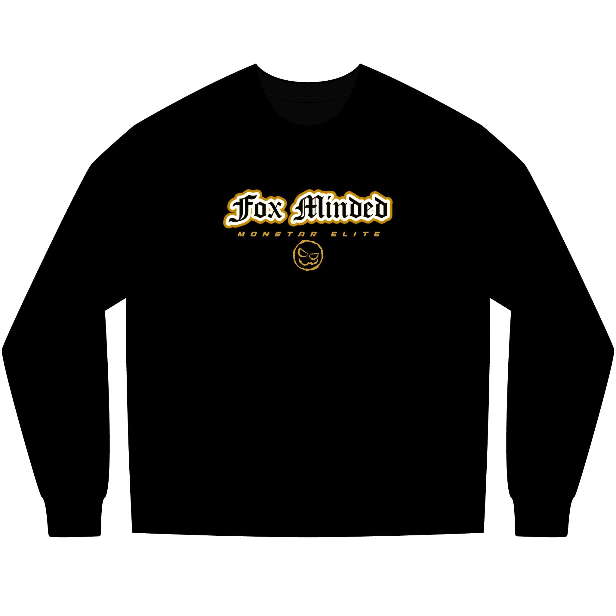 Monstar Elite Long Sleeve T-Shirt Line - Fox Minded