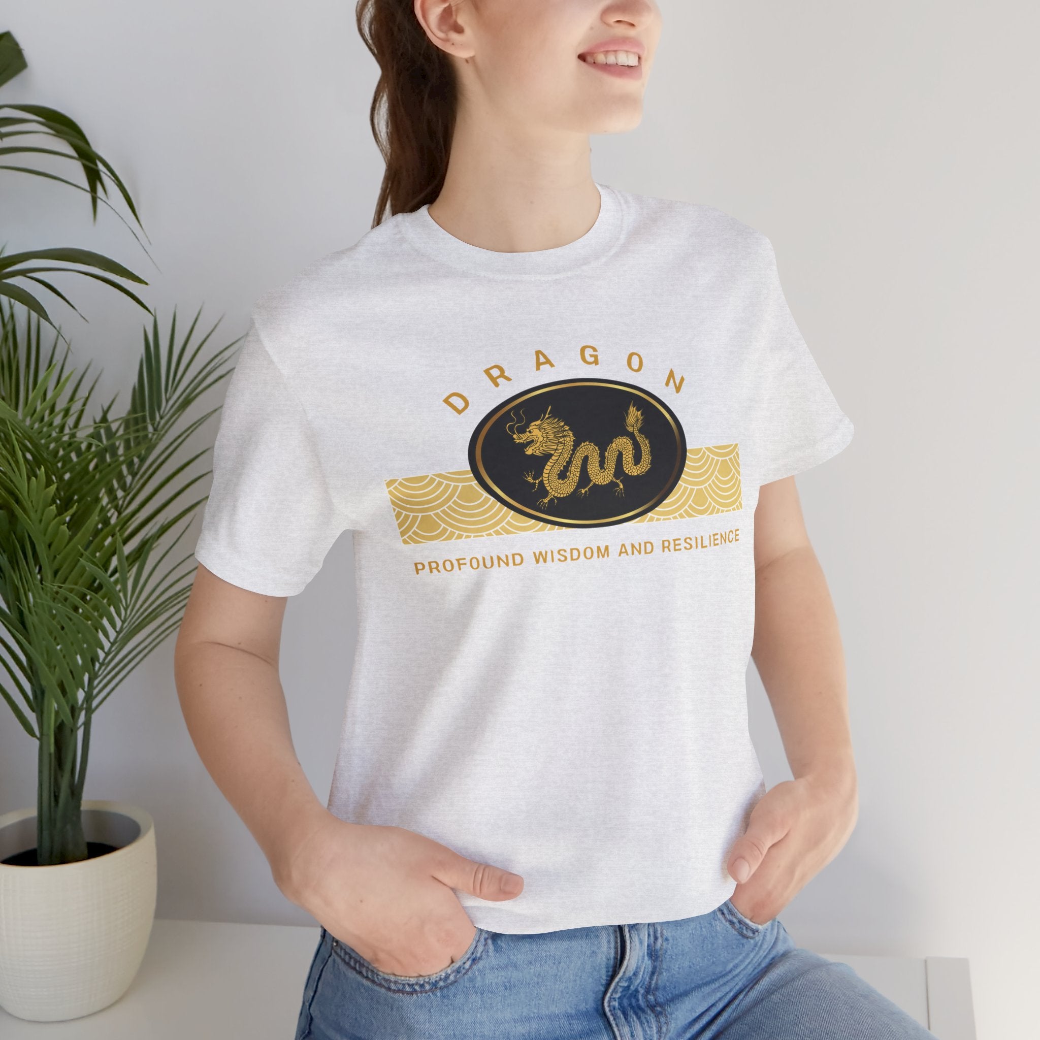 Empowering T-shirt - Zen Dragon Collection Black Profound