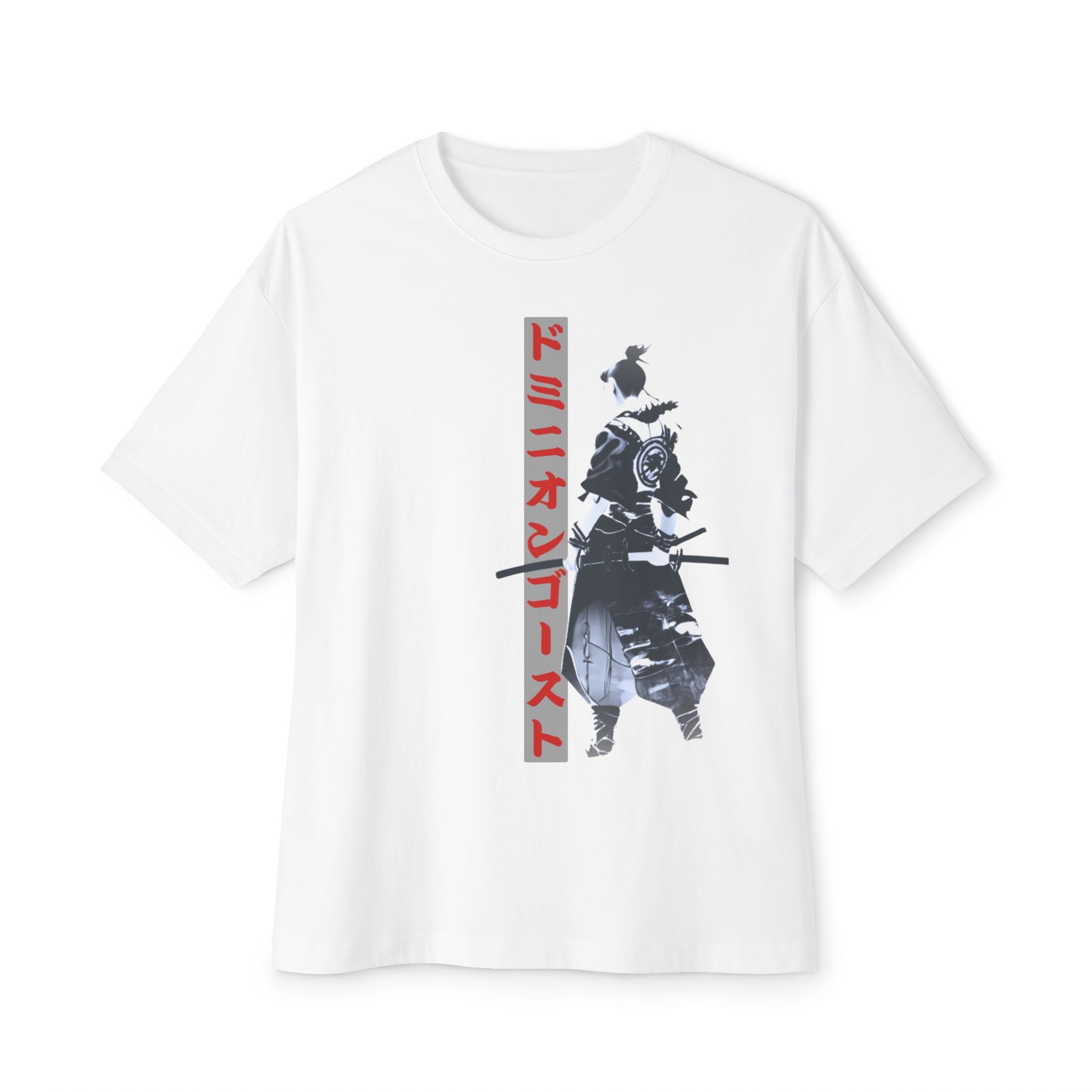 Anime Design Oversize T-shirt - SF Dominion Ghost