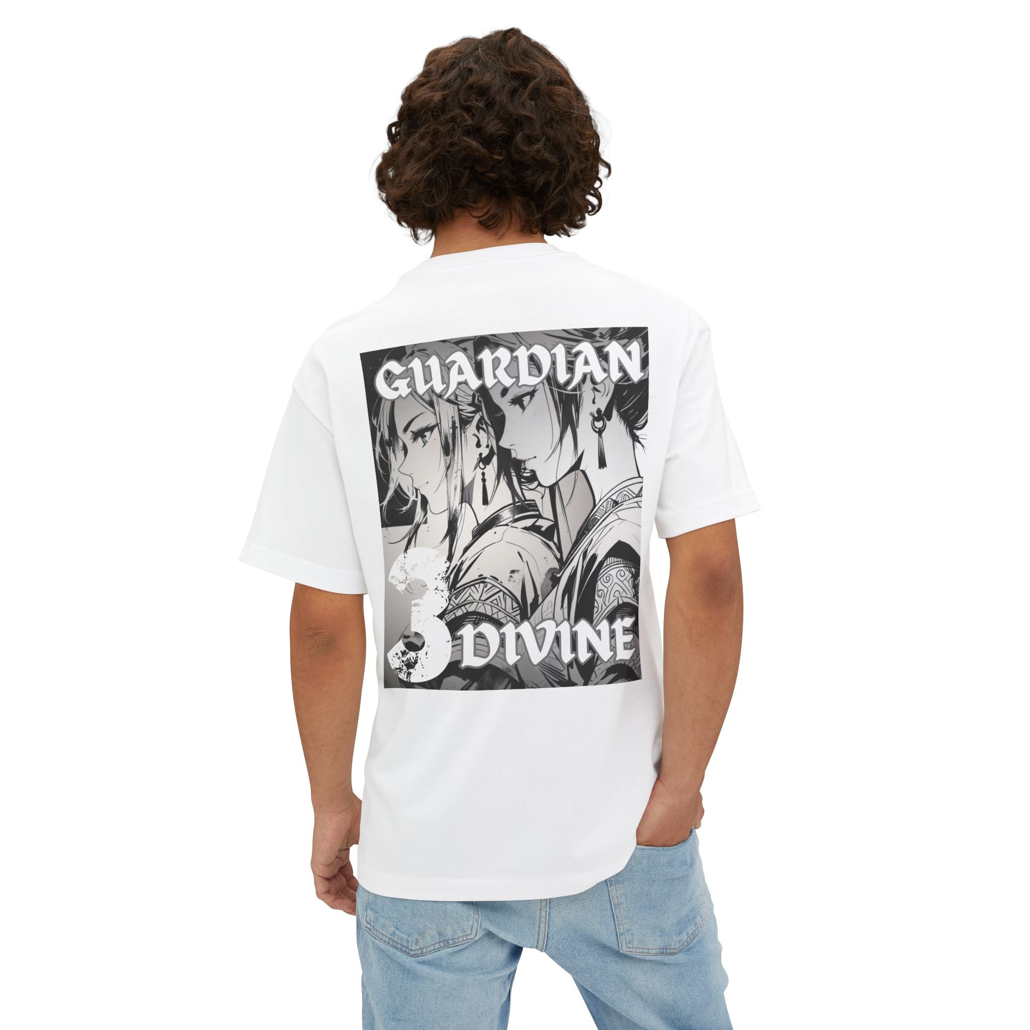 Anime Design Oversize T-shirt - SF Guardian - Divine #3
