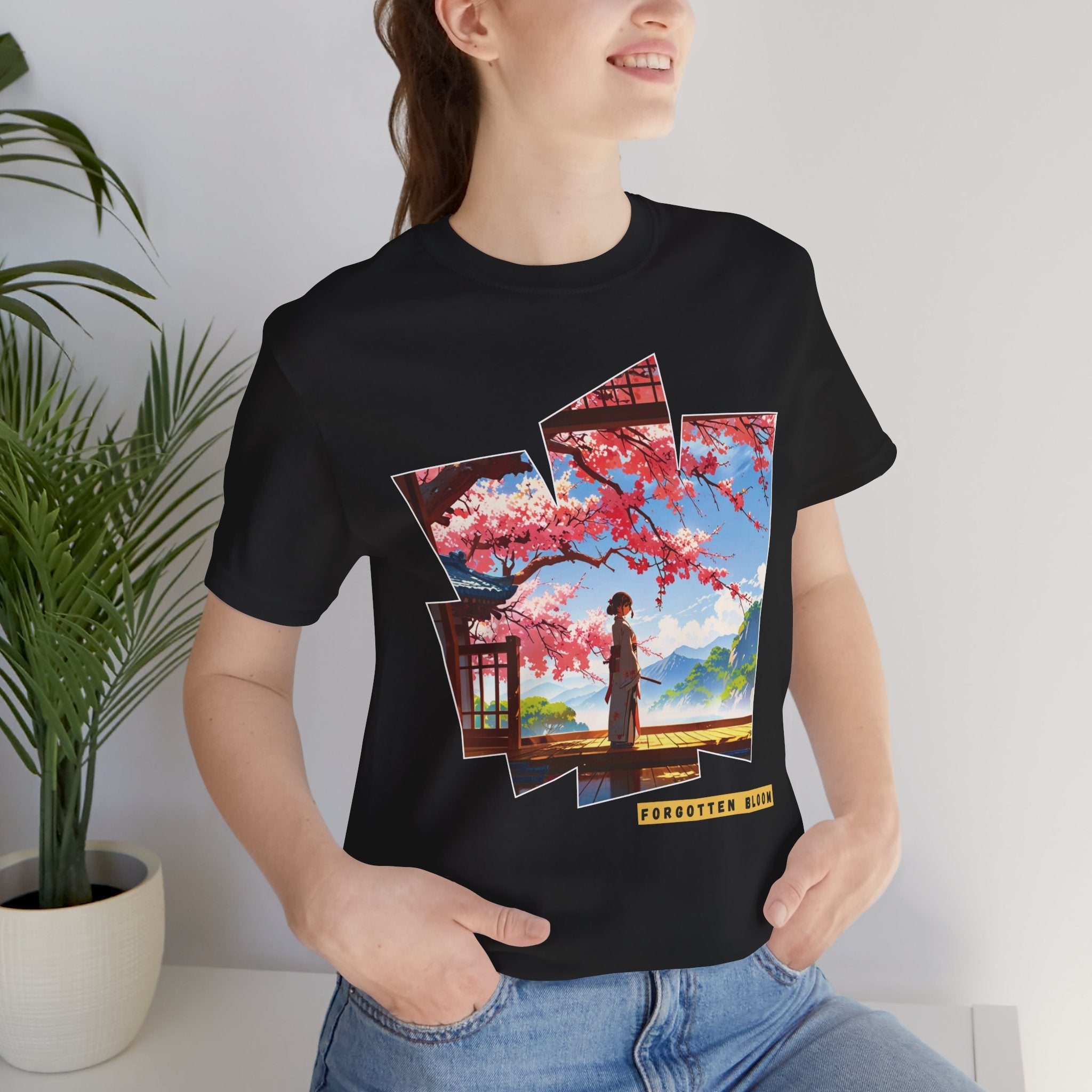 Anime Solace T-shirt - Forgotten Bloom
