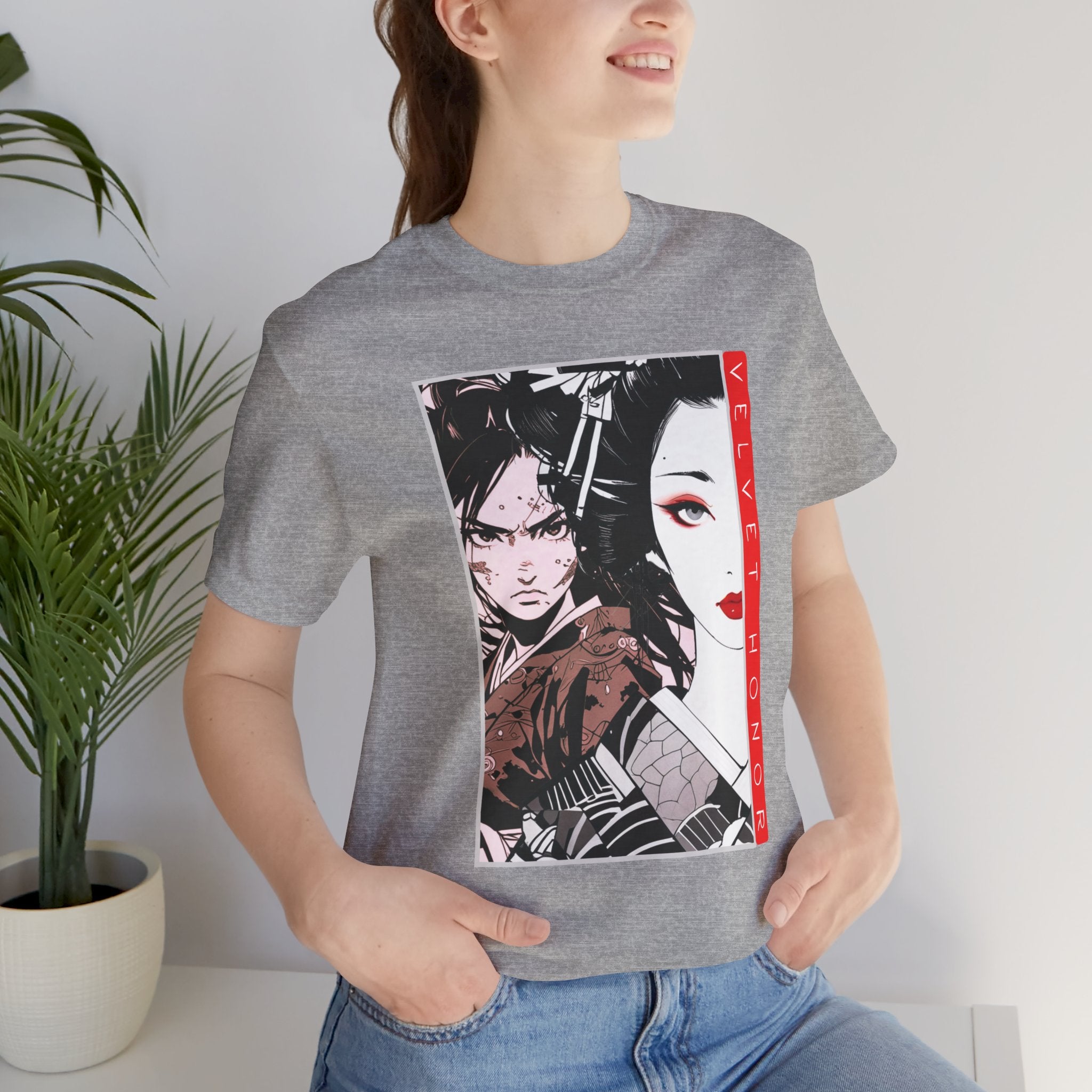 Anime Good Bad T-shirt - Velvet Honor