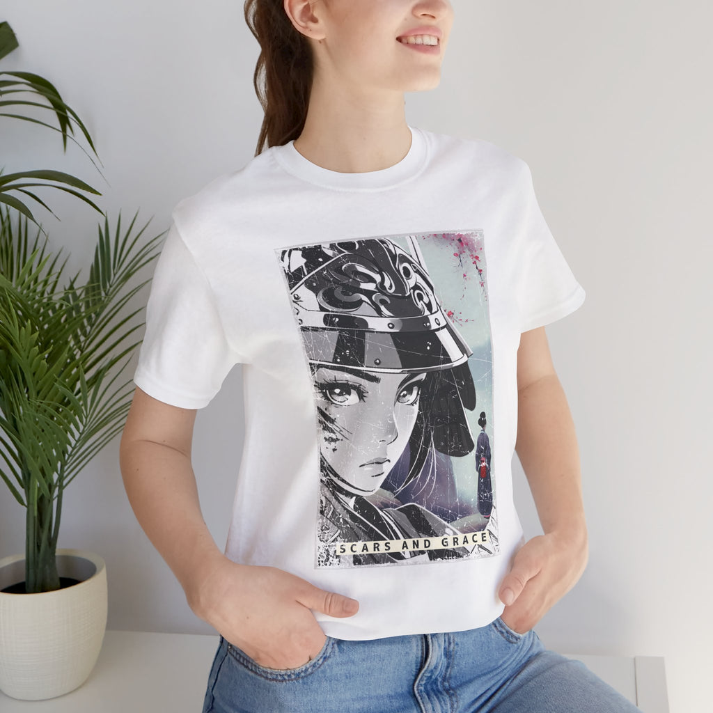 Anime Warrior Girl T-shirt - Scars And Grace