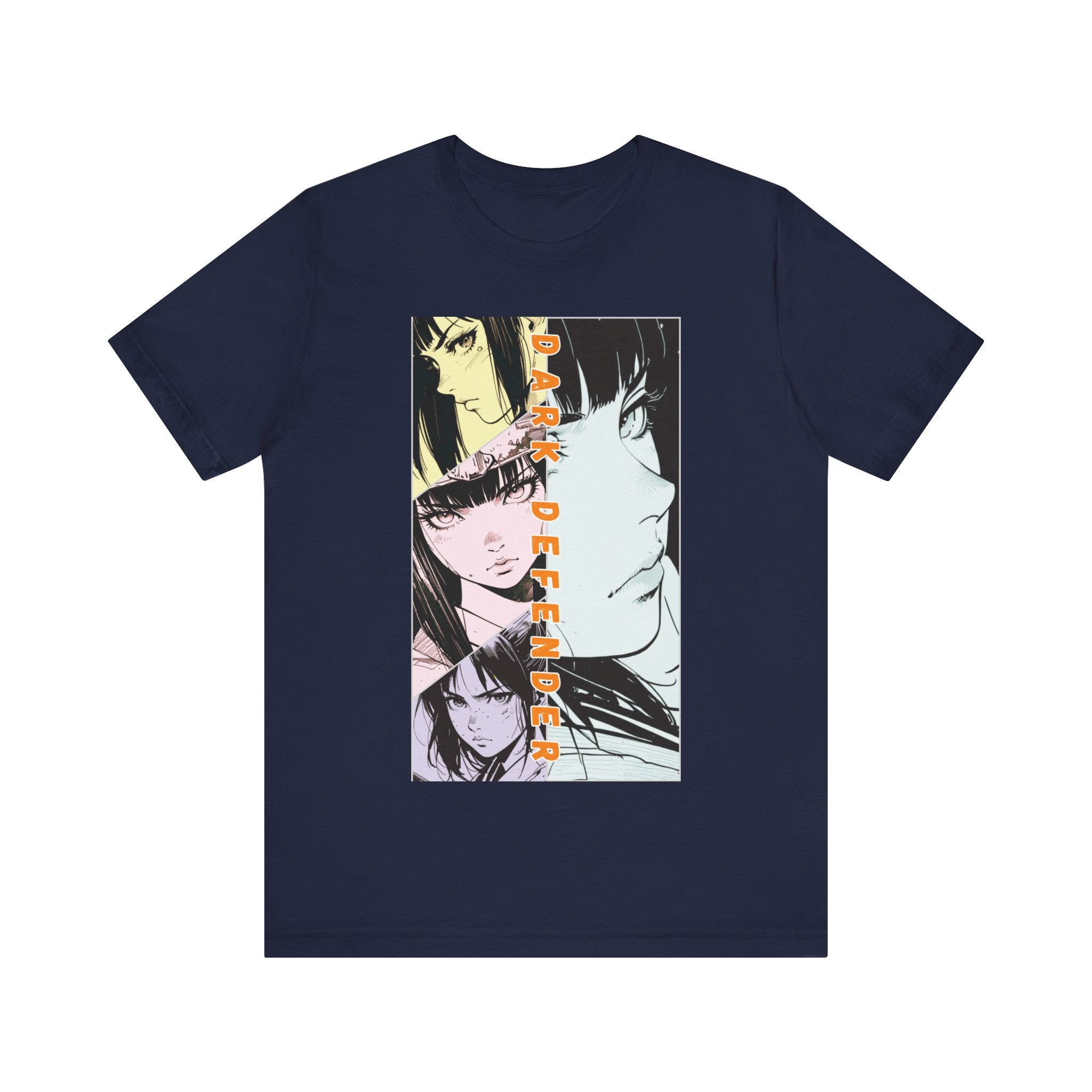 Anime Silent Hero T-shirt - Dark Defender