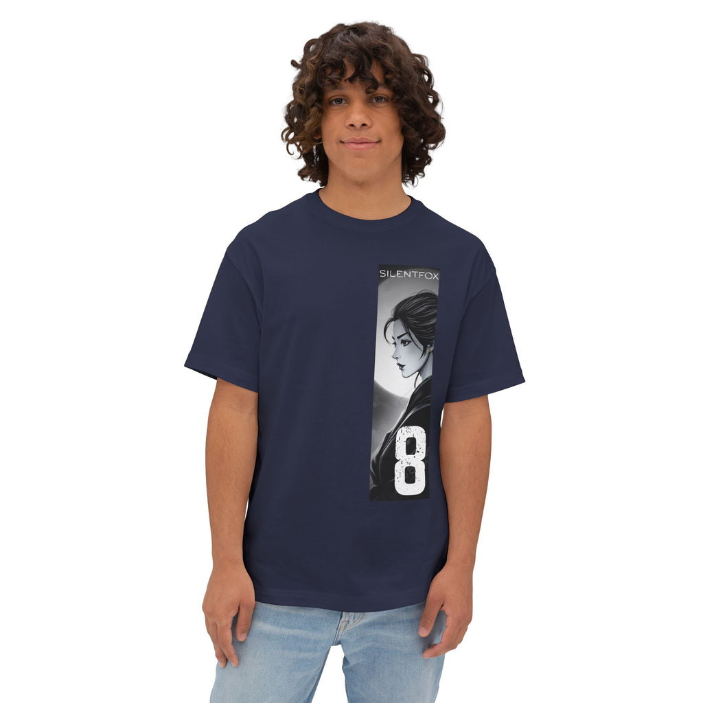 Anime Design Oversize T-shirt - SF Guardian - Devout #8