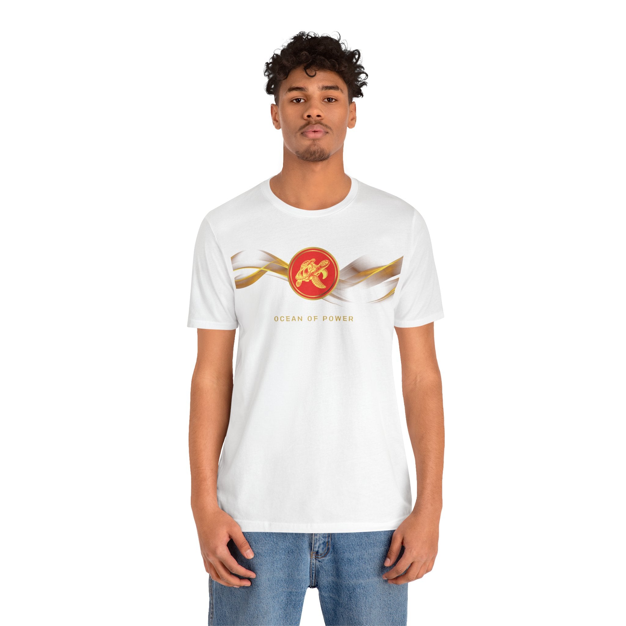 Empowering T-shirt - Zen Turtle Collection Red Power