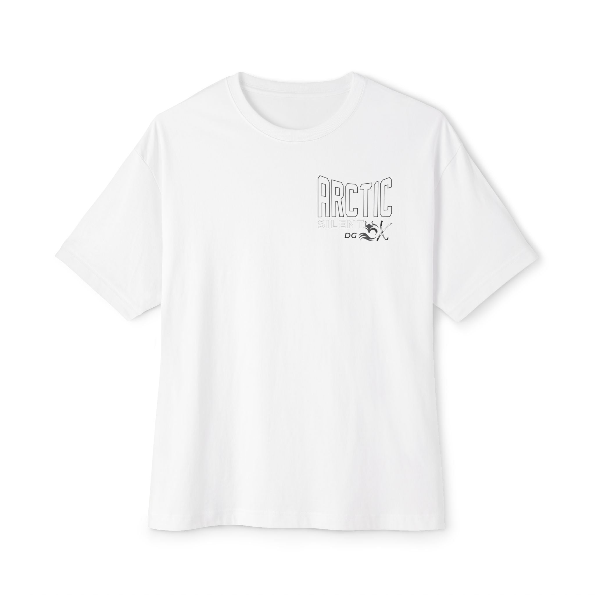5-Oceans Collection Casual Streetwear Tee - Arctic Ocean Iceborn Silence